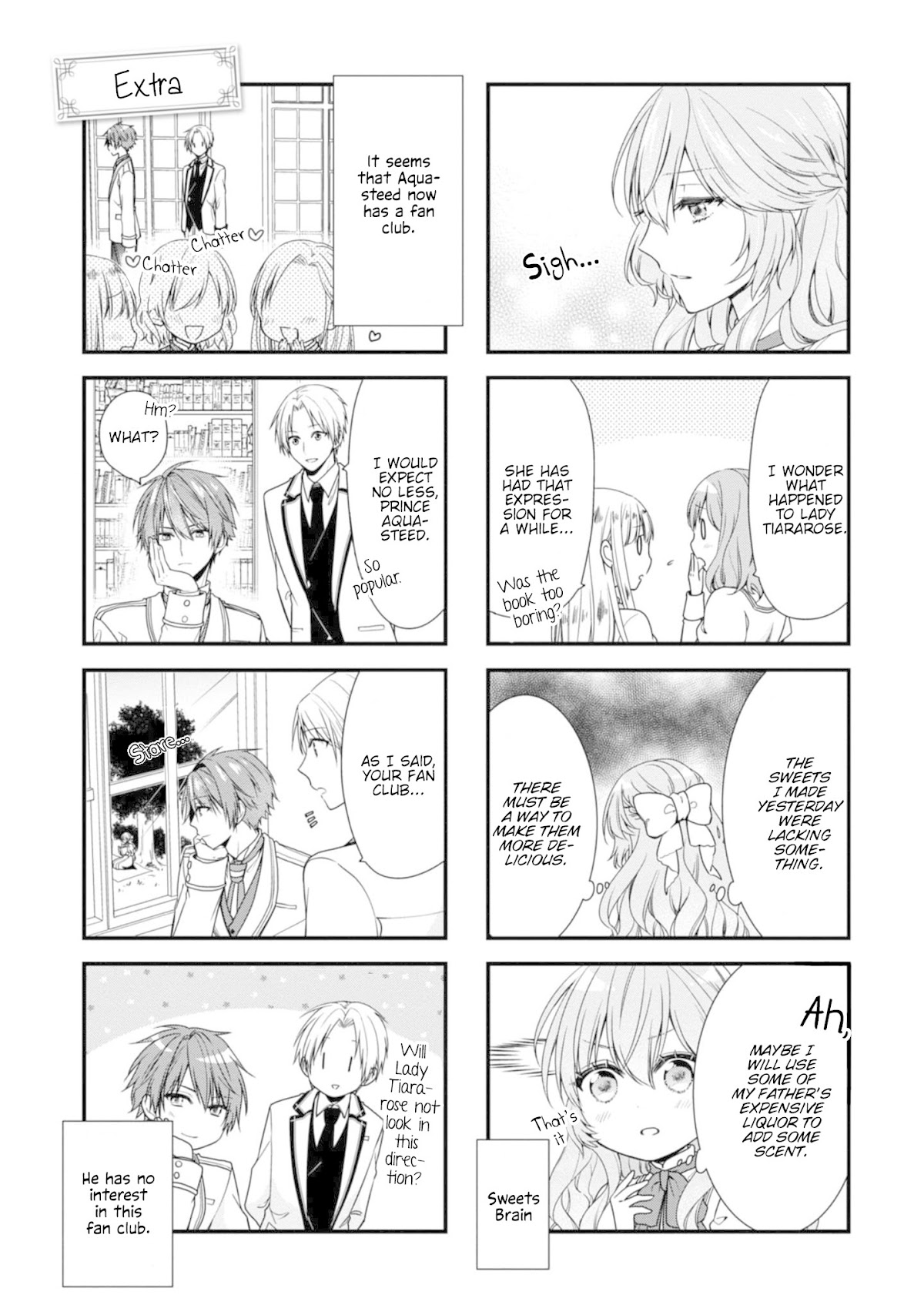 The Villainess Is Adored by the Crown Prince of the Neighboring Kingdom Chapter 4.5 page 13 - Chapter 4.5: Side - Aquasteed