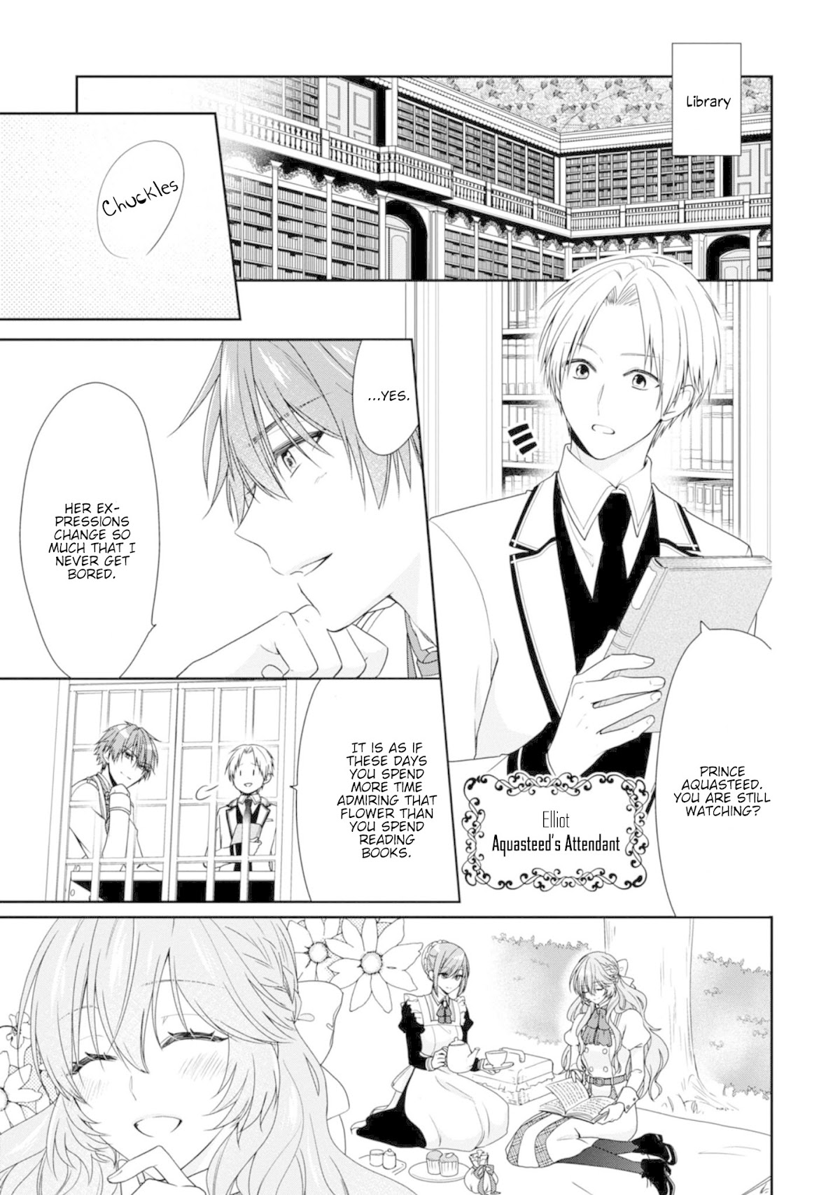 The Villainess Is Adored by the Crown Prince of the Neighboring Kingdom Chapter 4.5 page 7 - Chapter 4.5: Side - Aquasteed
