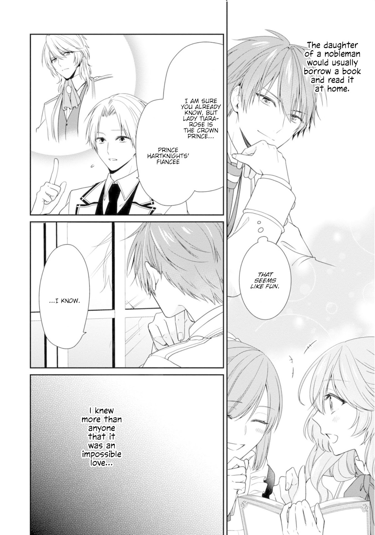 The Villainess Is Adored by the Crown Prince of the Neighboring Kingdom Chapter 4.5 page 8 - Chapter 4.5: Side - Aquasteed