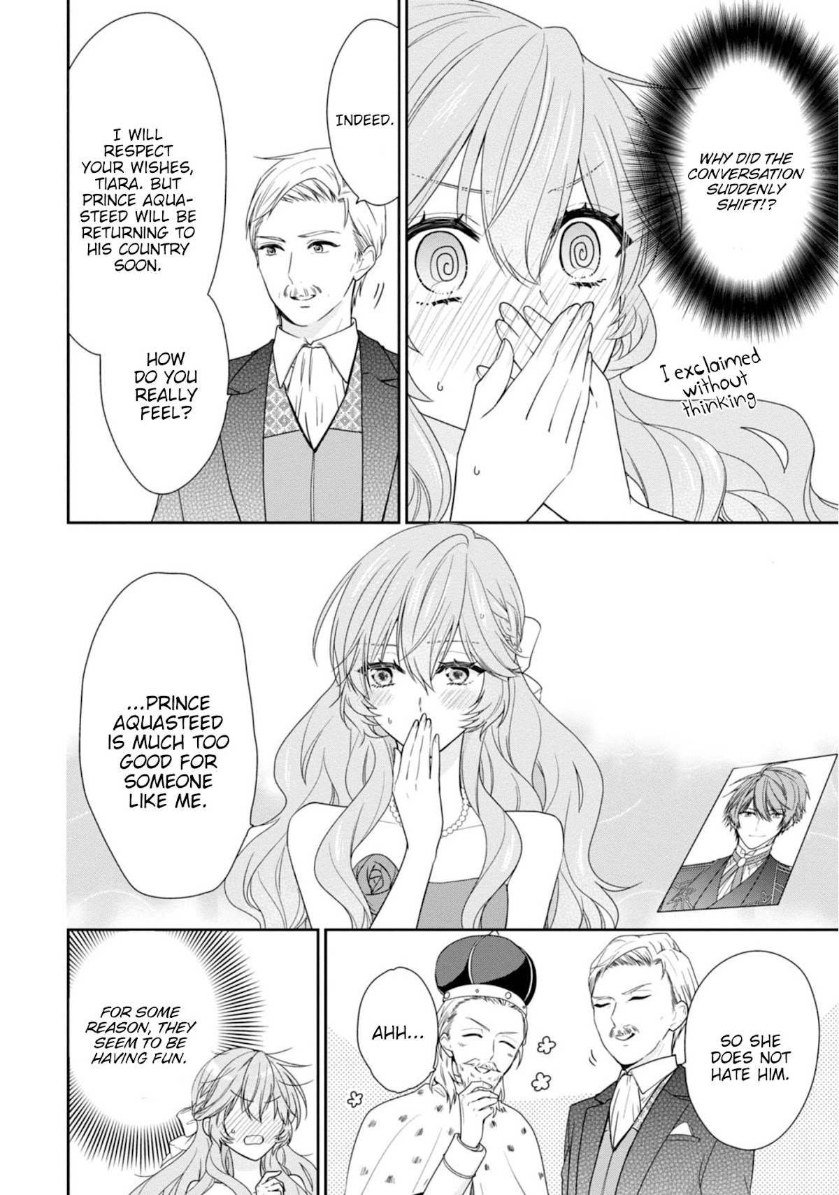 The Villainess Is Adored by the Crown Prince of the Neighboring Kingdom Chapter 4 page 22 - Chapter 4