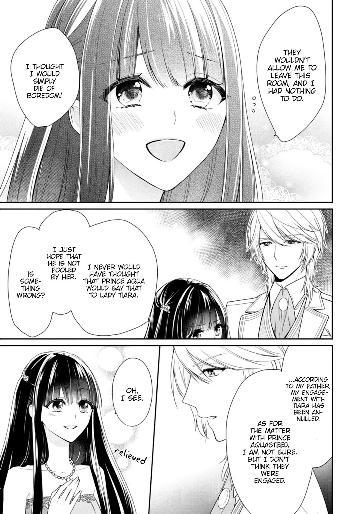 The Villainess Is Adored by the Crown Prince of the Neighboring Kingdom Chapter 4 page 5 - Chapter 4