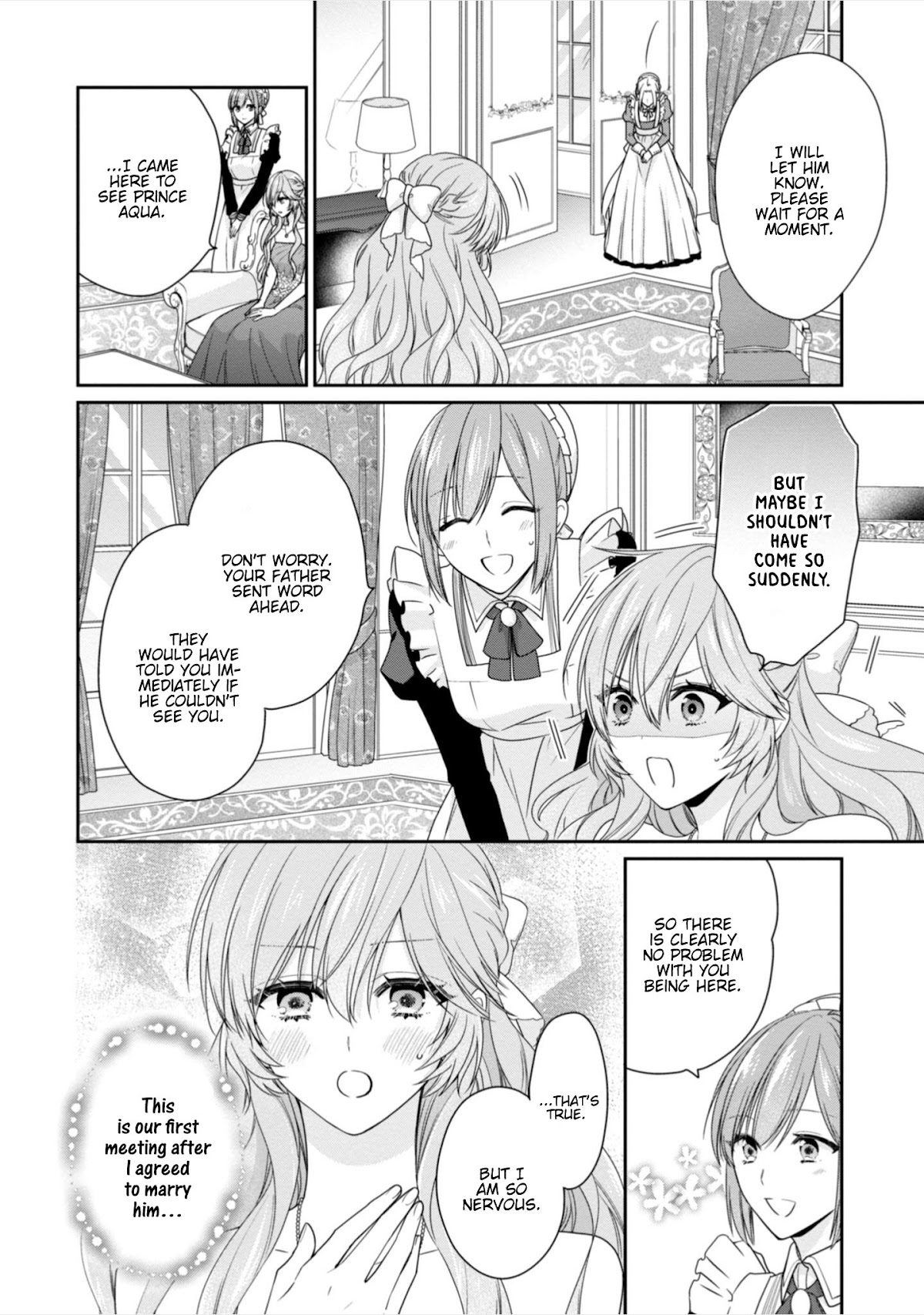 The Villainess Is Adored by the Crown Prince of the Neighboring Kingdom Chapter 7 page 19 - Chapter 7