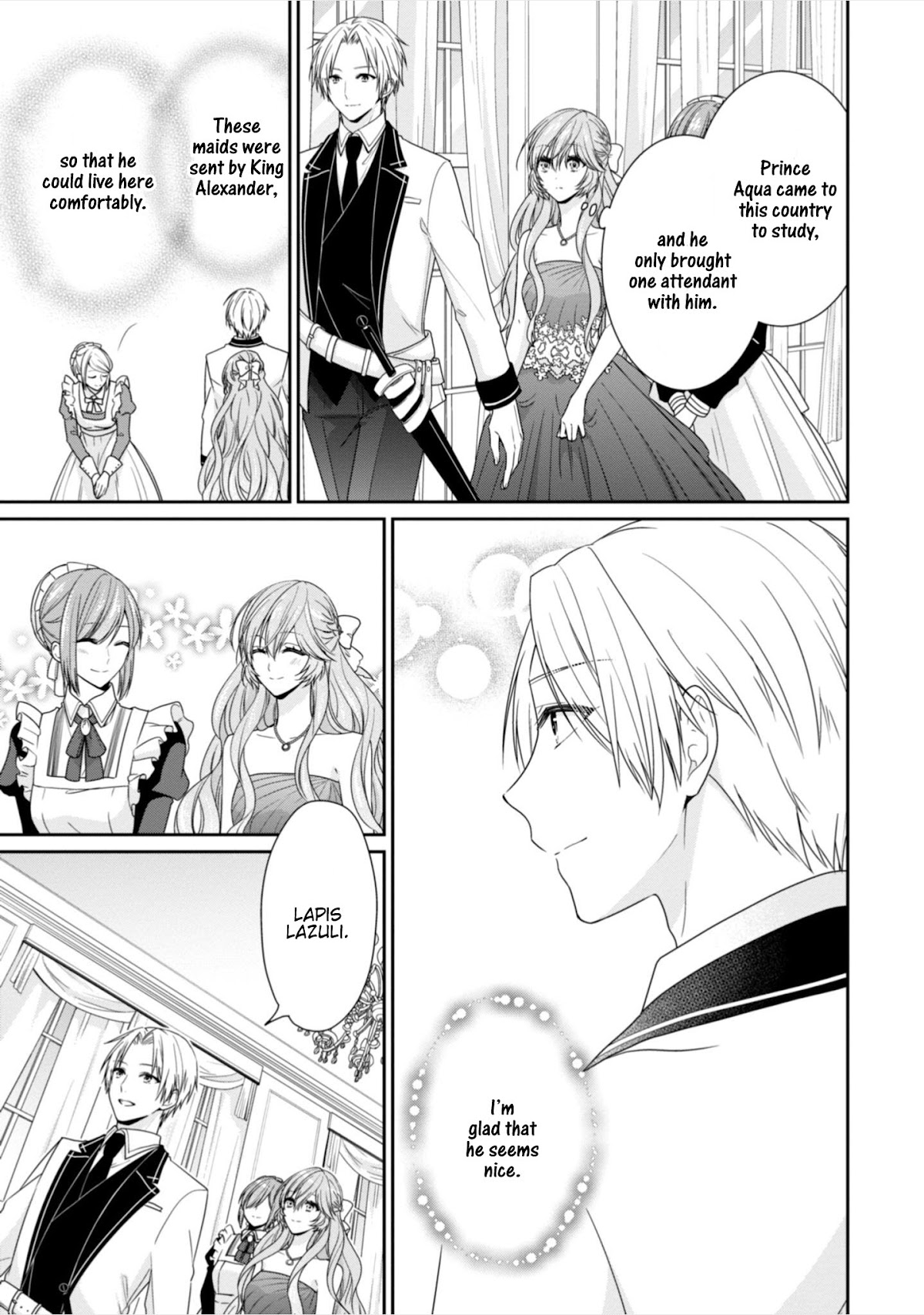 The Villainess Is Adored by the Crown Prince of the Neighboring Kingdom Chapter 7 page 22 - Chapter 7