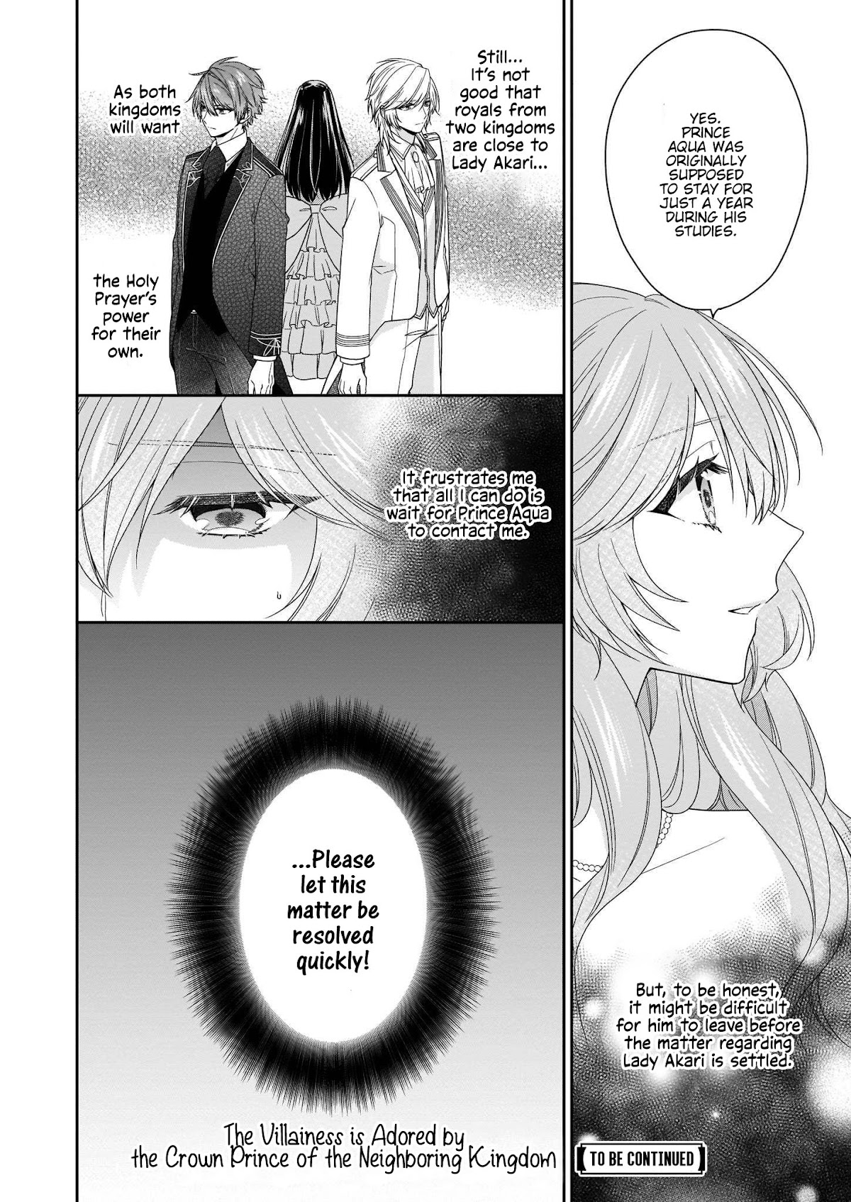 The Villainess Is Adored by the Crown Prince of the Neighboring Kingdom Chapter 9 page 24 - Chapter 9