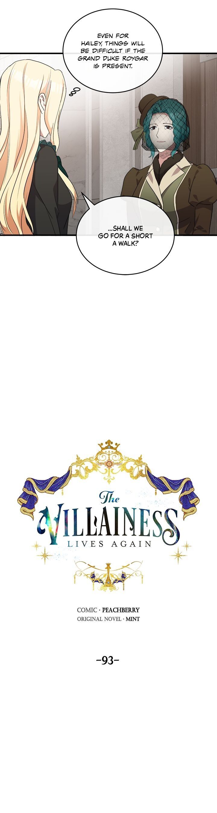 The Villainess Lives Twice Chapter 93 page 4 - Chapter 93