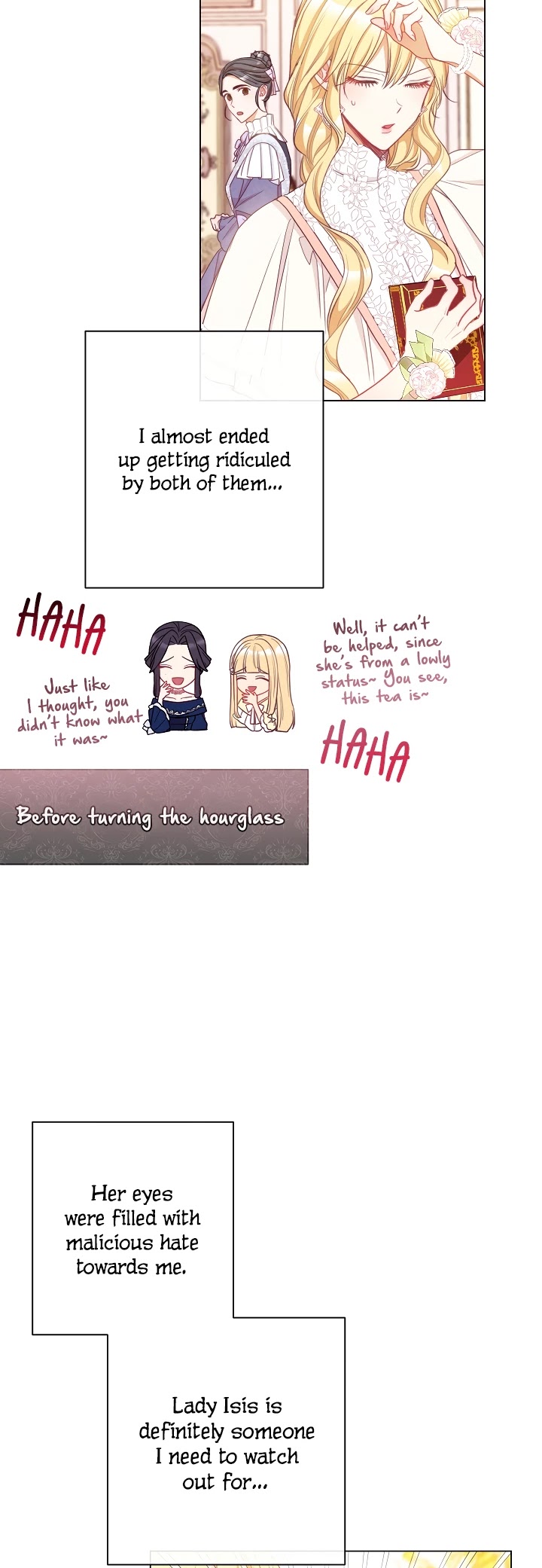 The Villainess Reverses the Hourglass Chapter 39 page 28 - Chapter 39