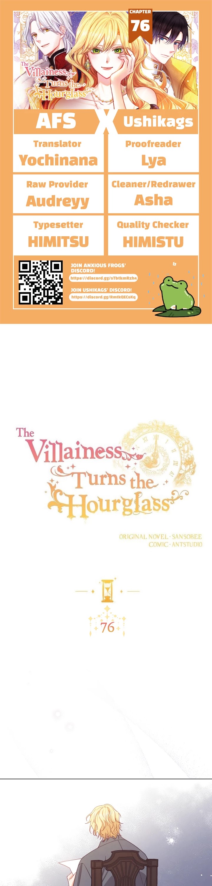 The Villainess Reverses the Hourglass Chapter 76 page 1 - Chapter 76