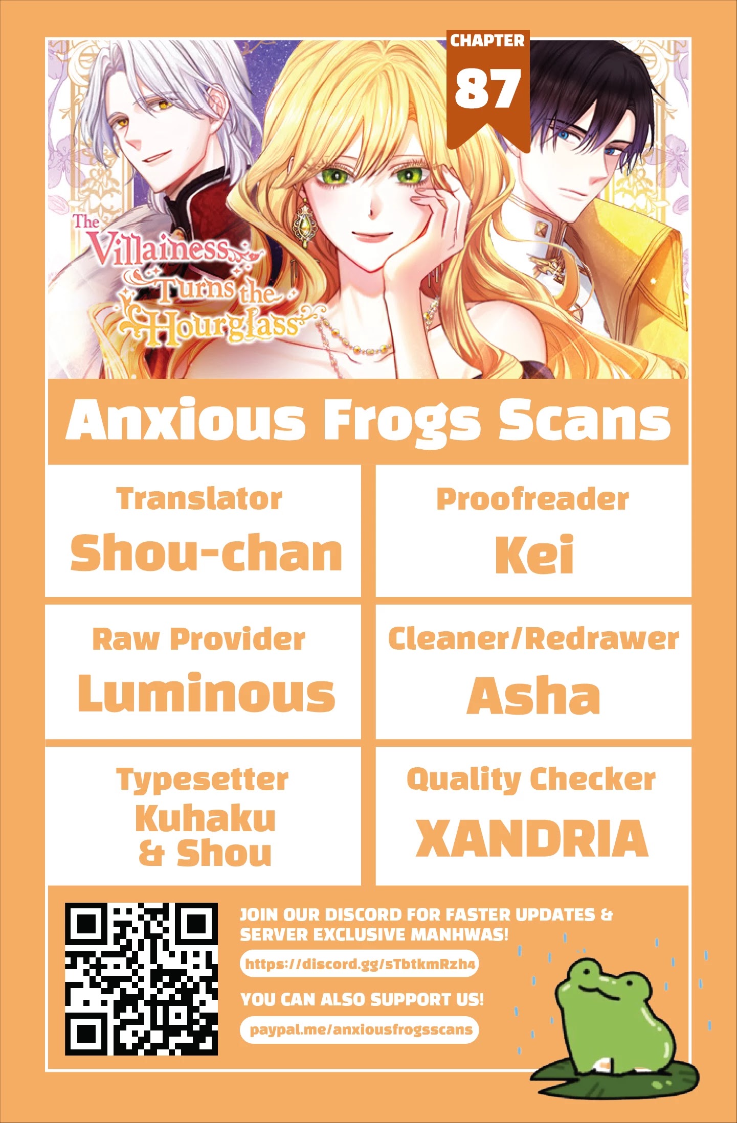The Villainess Reverses the Hourglass Chapter 87 page 2 - Chapter 87