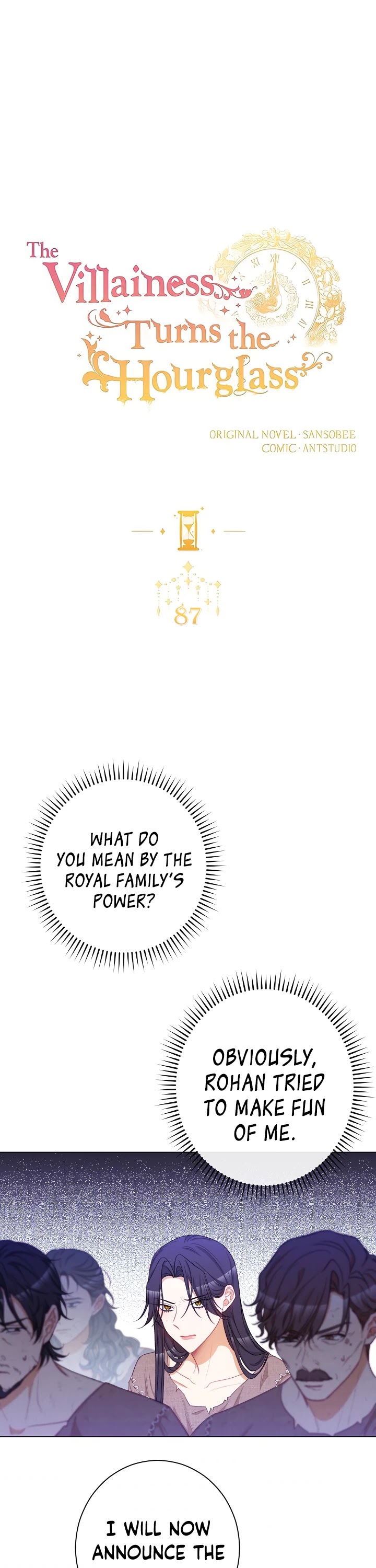 The Villainess Reverses the Hourglass Chapter 87 page 3 - Chapter 87