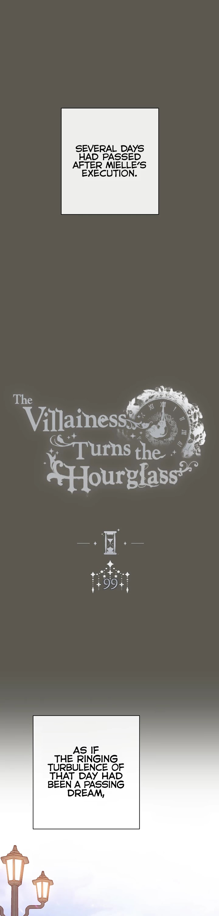 The Villainess Reverses the Hourglass Chapter 99 page 3 - Chapter 99