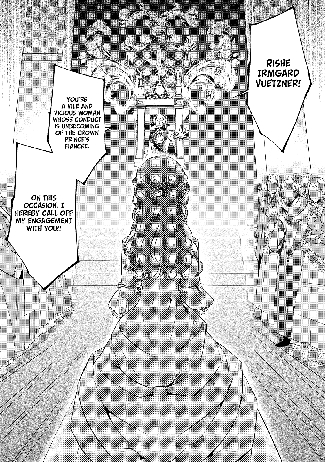 The Villainess Wants to Enjoy a Carefree Married Life in a Former Enemy Country in Her Seventh Loop! Chapter 1 page 2 - Chapter 1: This is the Seventh Loop!