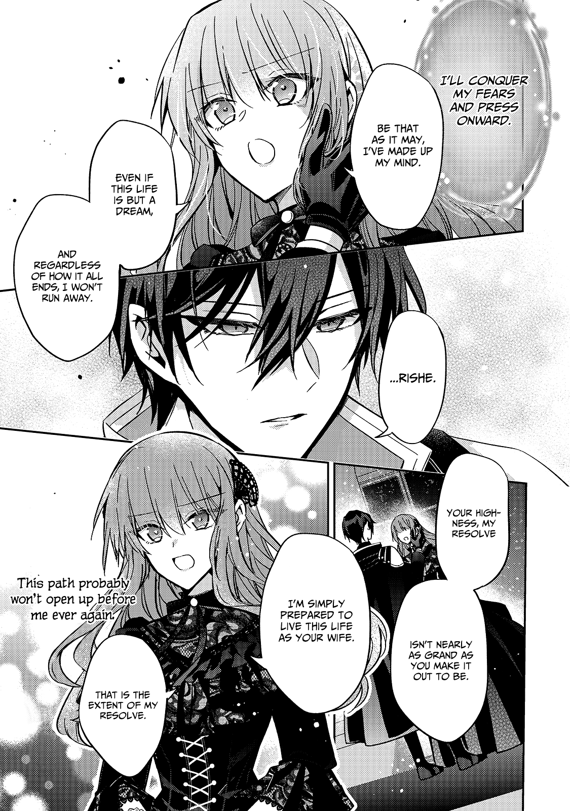 The Villainess Wants to Enjoy a Carefree Married Life in a Former Enemy Country in Her Seventh Loop! Chapter 10 page 36 - Chapter 10: I Wish to Get To Know You Better