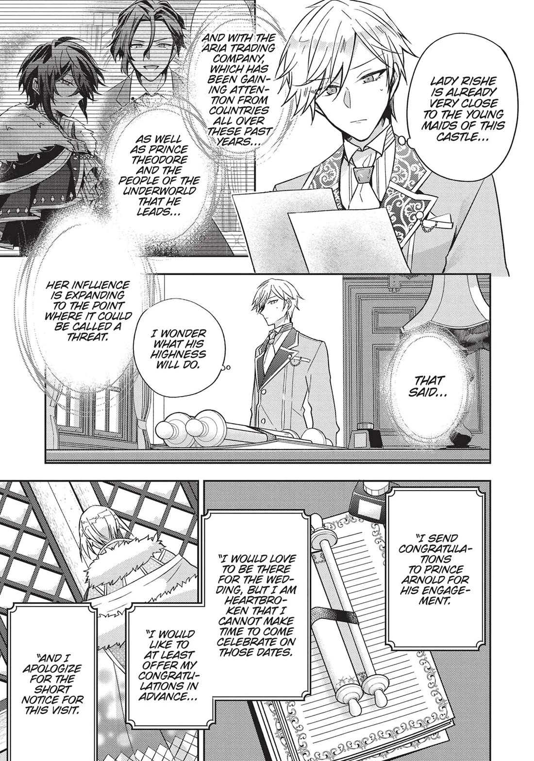 The Villainess Wants to Enjoy a Carefree Married Life in a Former Enemy Country in Her Seventh Loop! Chapter 17 page 34 - Chapter 17