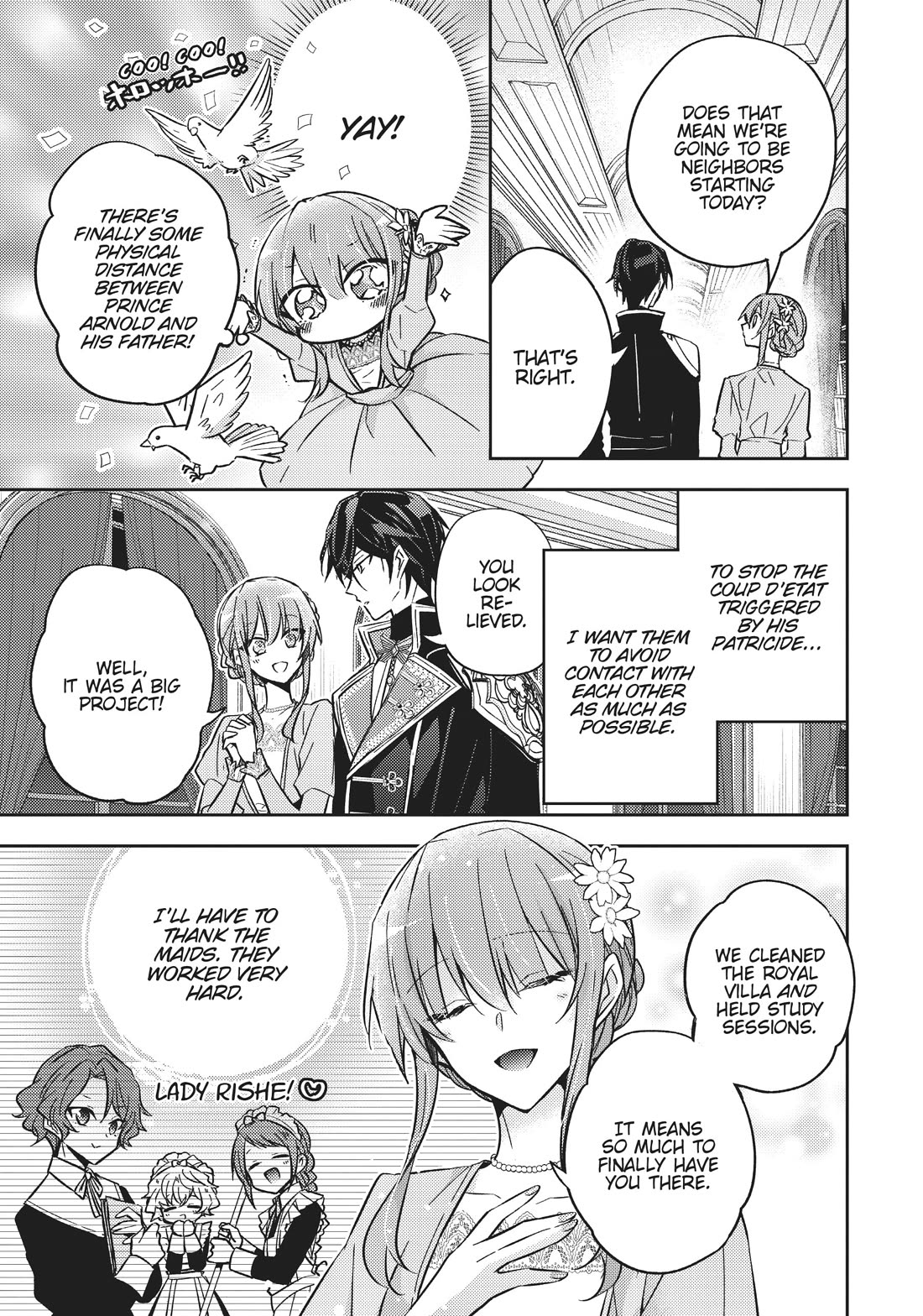 The Villainess Wants to Enjoy a Carefree Married Life in a Former Enemy Country in Her Seventh Loop! Chapter 22 page 14 - Chapter 22