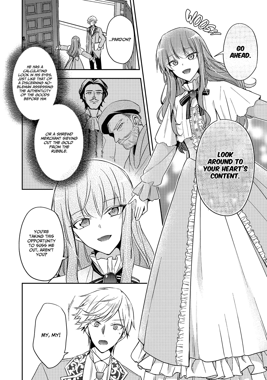 The Villainess Wants to Enjoy a Carefree Married Life in a Former Enemy Country in Her Seventh Loop! Chapter 5 page 6 - Chapter 5: It's Time to Flaunt Your Fiancée!