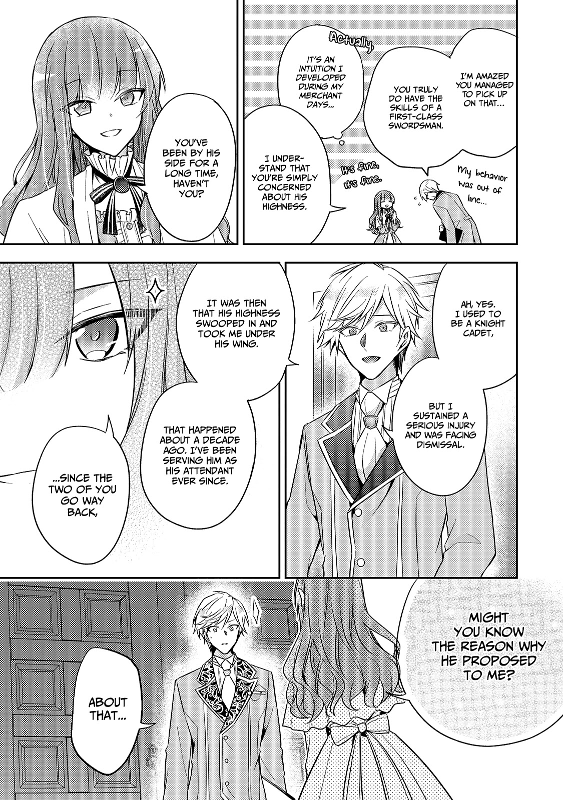 The Villainess Wants to Enjoy a Carefree Married Life in a Former Enemy Country in Her Seventh Loop! Chapter 5 page 7 - Chapter 5: It's Time to Flaunt Your Fiancée!