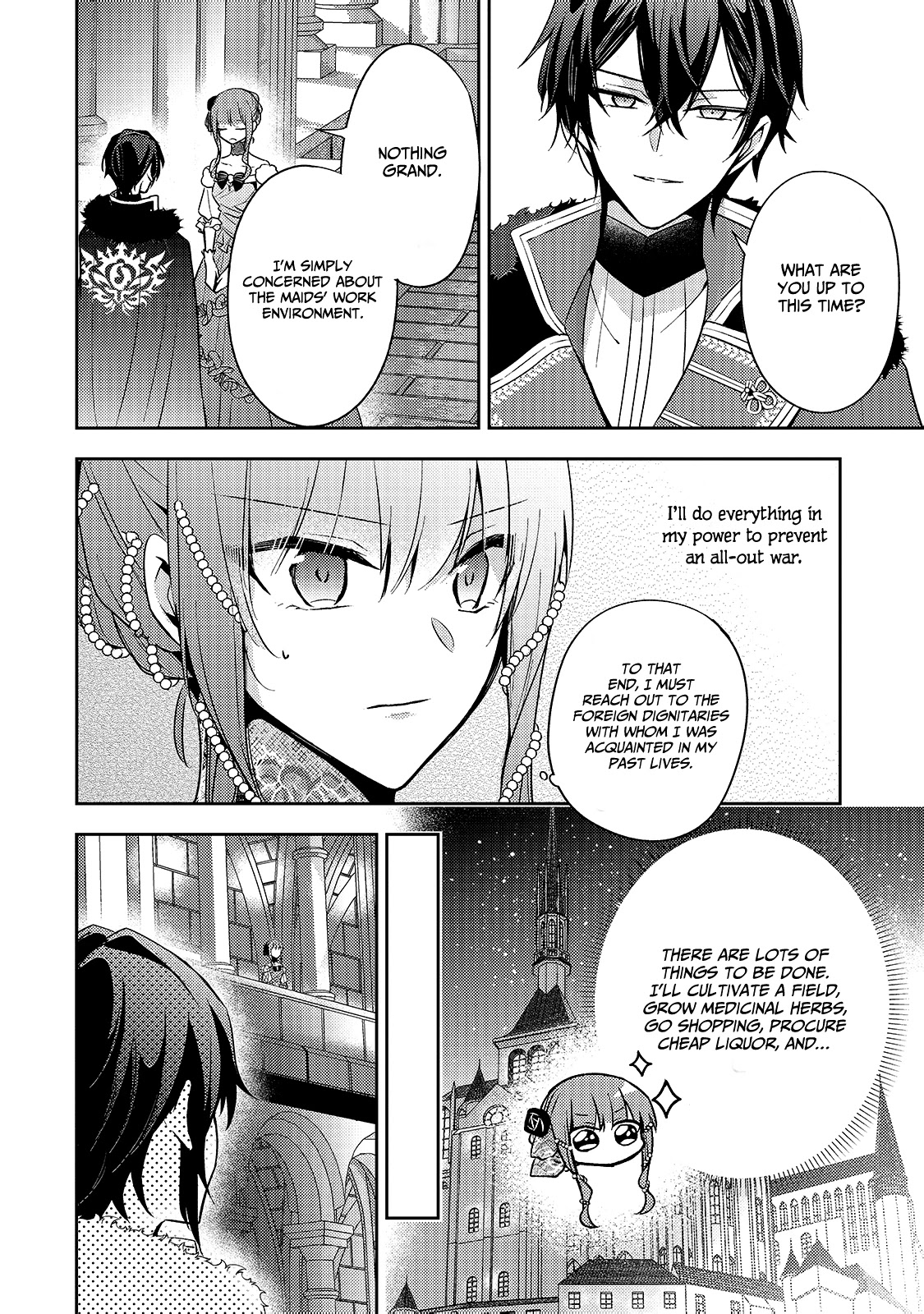 The Villainess Wants to Enjoy a Carefree Married Life in a Former Enemy Country in Her Seventh Loop! Chapter 6 page 13 - Chapter 6: You Have an Injury Here, Don't You?