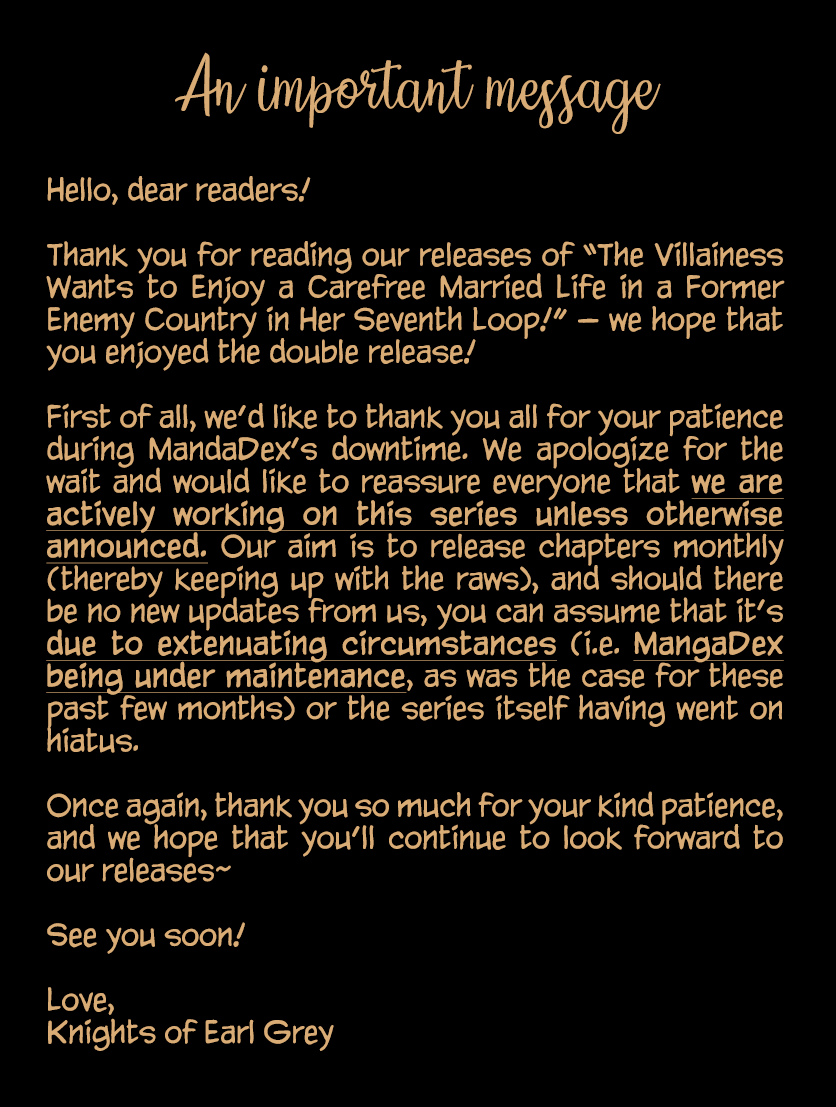 The Villainess Wants to Enjoy a Carefree Married Life in a Former Enemy Country in Her Seventh Loop! Chapter 6 page 32 - Chapter 6: You Have an Injury Here, Don't You?