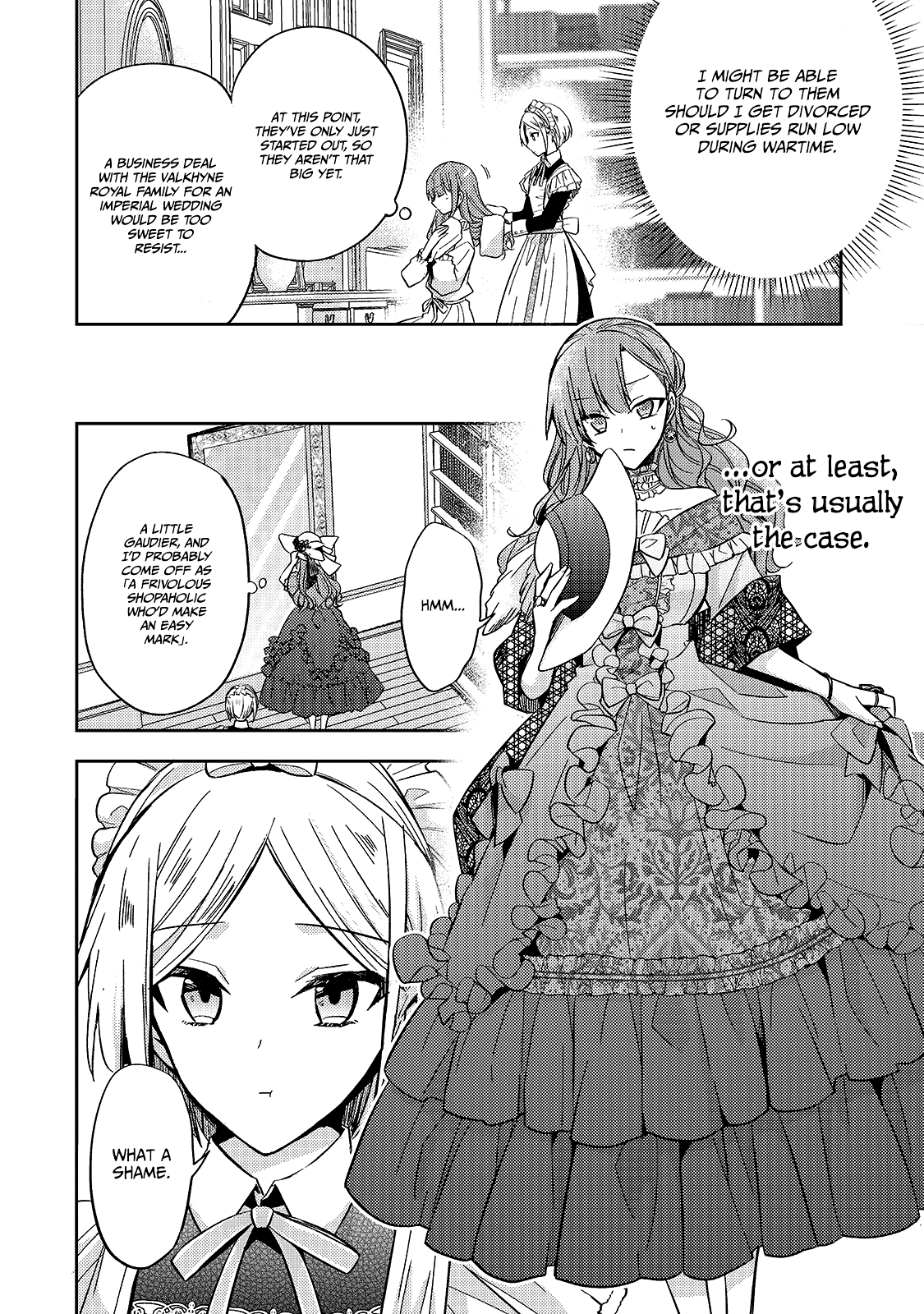 The Villainess Wants to Enjoy a Carefree Married Life in a Former Enemy Country in Her Seventh Loop! Chapter 7 page 23 - Chapter 7: Will You Lend Me Your Strength?