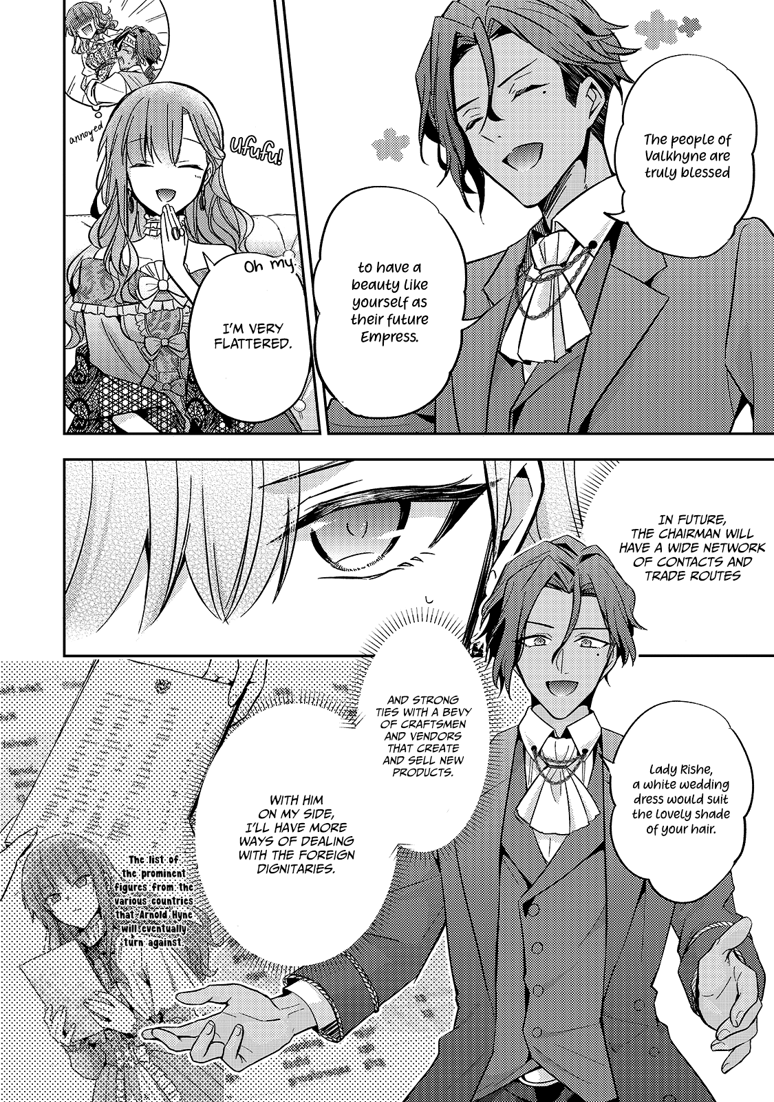 The Villainess Wants to Enjoy a Carefree Married Life in a Former Enemy Country in Her Seventh Loop! Chapter 7 page 27 - Chapter 7: Will You Lend Me Your Strength?