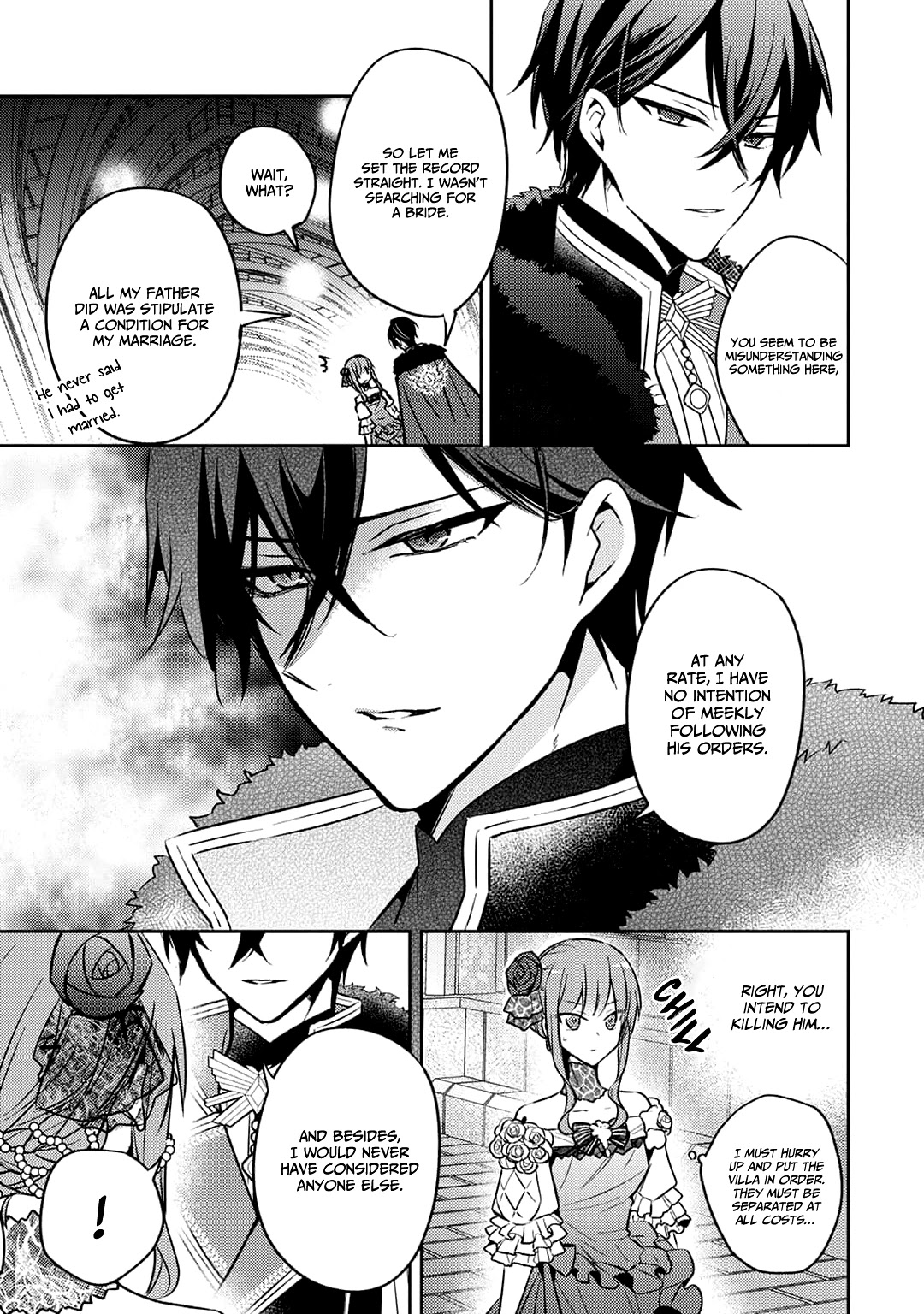 The Villainess Wants to Enjoy a Carefree Married Life in a Former Enemy Country in Her Seventh Loop! Chapter 9.5 page 3 - Chapter 9.5: [Extra] Were There Marriage Talks?