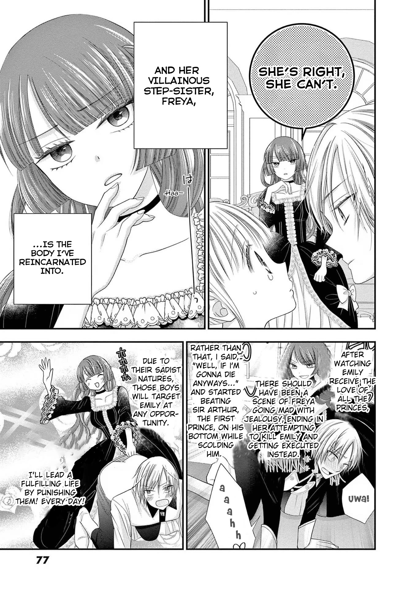 The Villainess Wants to Punish the Sadistic Prince Chapter 4 page 3 - Chapter 4