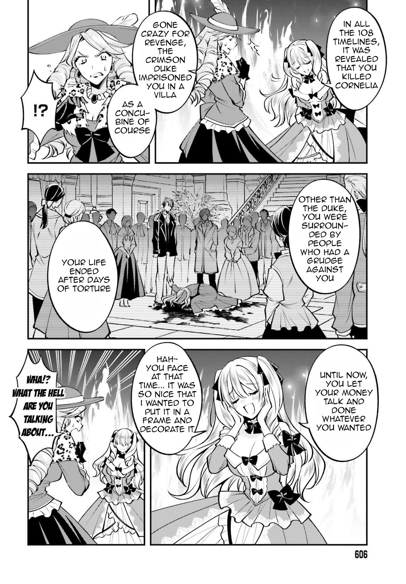 The Villainess Who Has Been Killed 108 Times Chapter 14 page 15 - Chapter 14: The Flames Illuminate the Evil