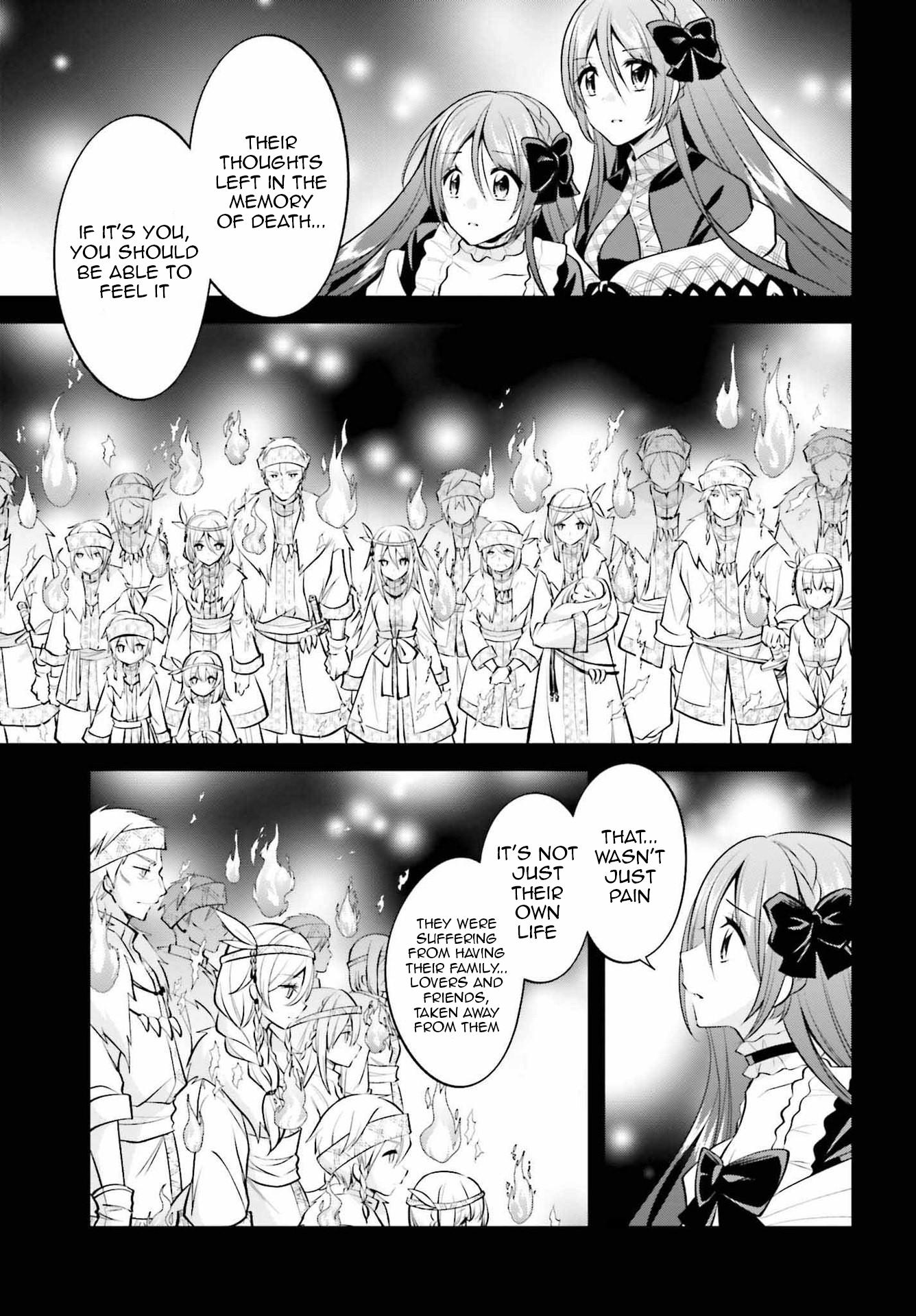 The Villainess Who Has Been Killed 108 Times Chapter 19 page 20 - Chapter 19: Brad and Seraphy, Everything Is Being Put On Their Back. And I Come to Know the Sad Truth about the Vengeful Spirits That Possessed the Ruby