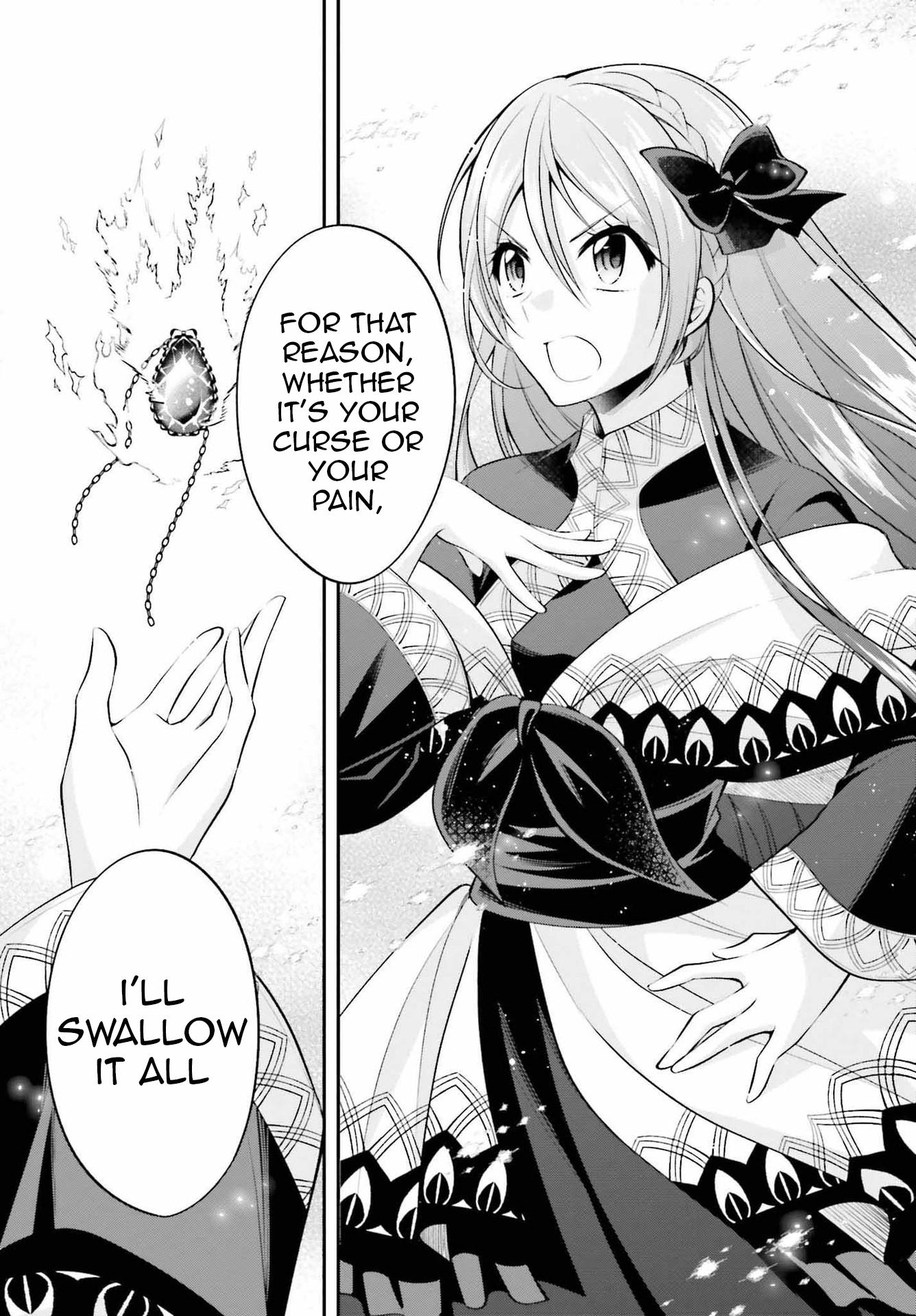 The Villainess Who Has Been Killed 108 Times Chapter 19 page 24 - Chapter 19: Brad and Seraphy, Everything Is Being Put On Their Back. And I Come to Know the Sad Truth about the Vengeful Spirits That Possessed the Ruby