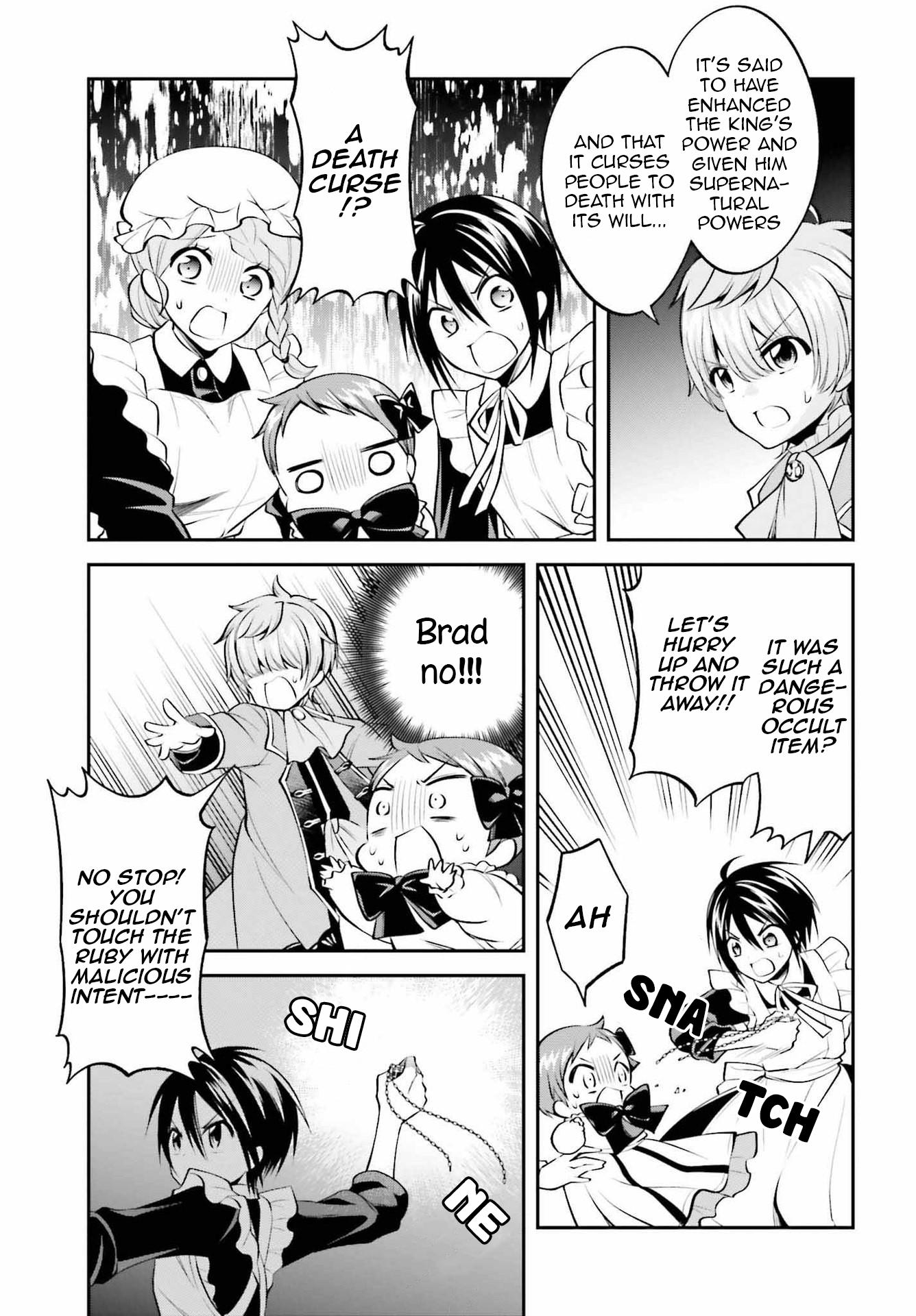 The Villainess Who Has Been Killed 108 Times Chapter 19 page 4 - Chapter 19: Brad and Seraphy, Everything Is Being Put On Their Back. And I Come to Know the Sad Truth about the Vengeful Spirits That Possessed the Ruby