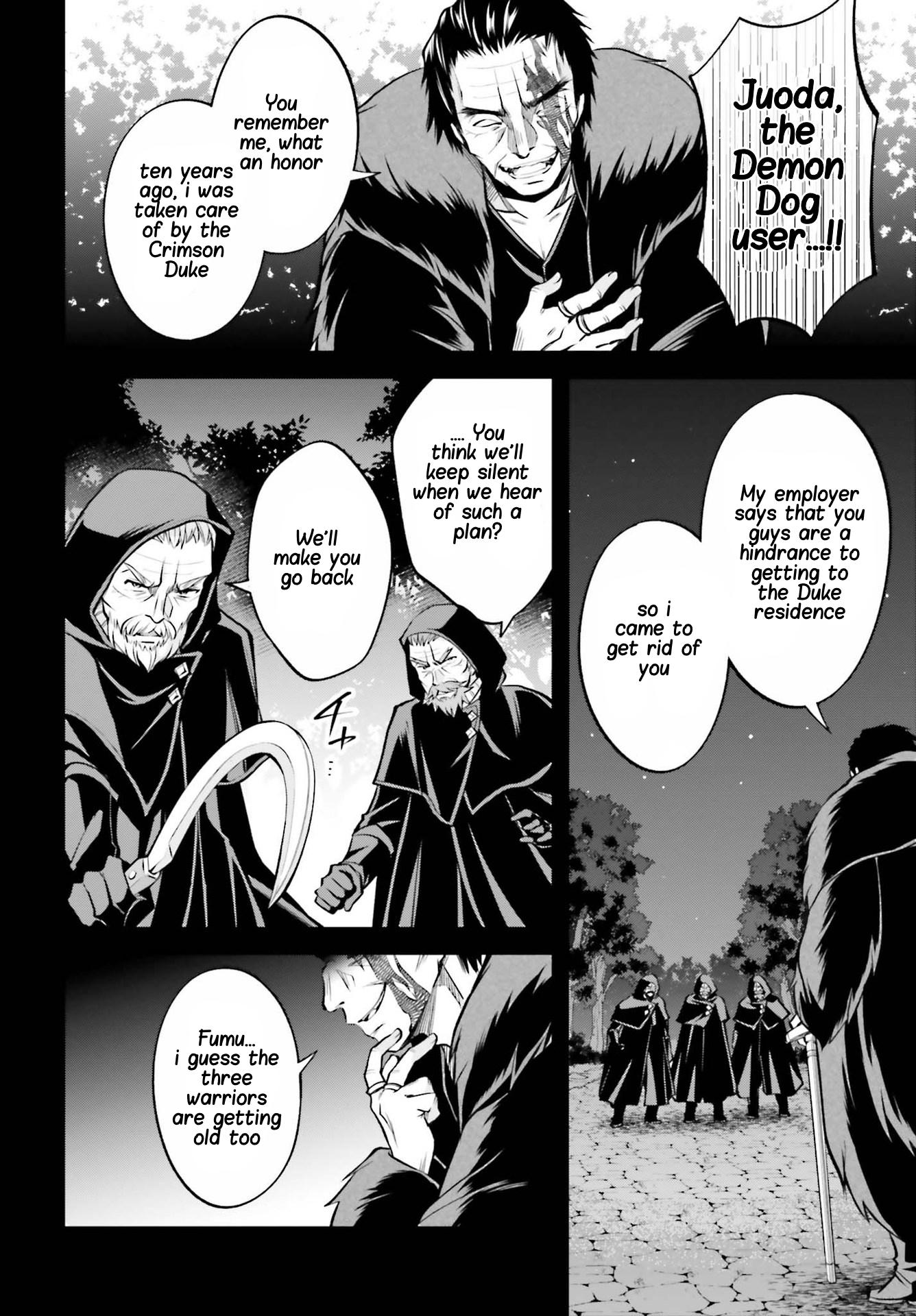 The Villainess Who Has Been Killed 108 Times Chapter 9.1 page 7 - Chapter 9.1: What Kind of People Are the Three Warriors Whom the Duke Entrusted His Wife with While He Was Away? Part One