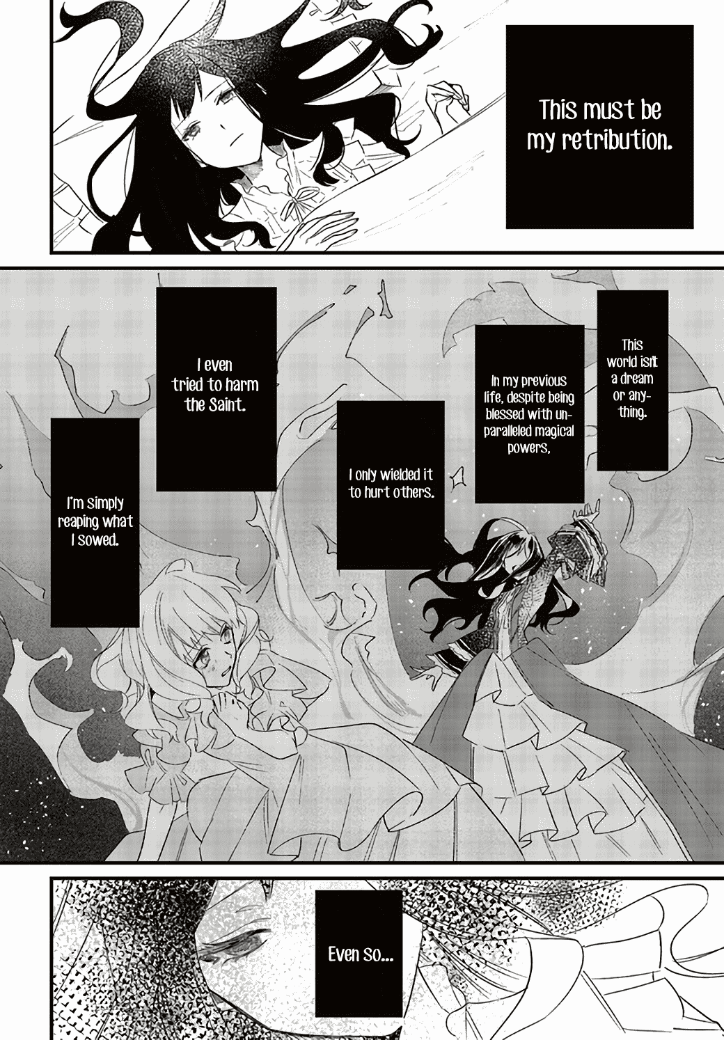 The Villainess Who Traveled Back in Time Inexplicably Lost Her Magic, so She Went Into Seclusion Chapter 1 page 14 - Chapter 1