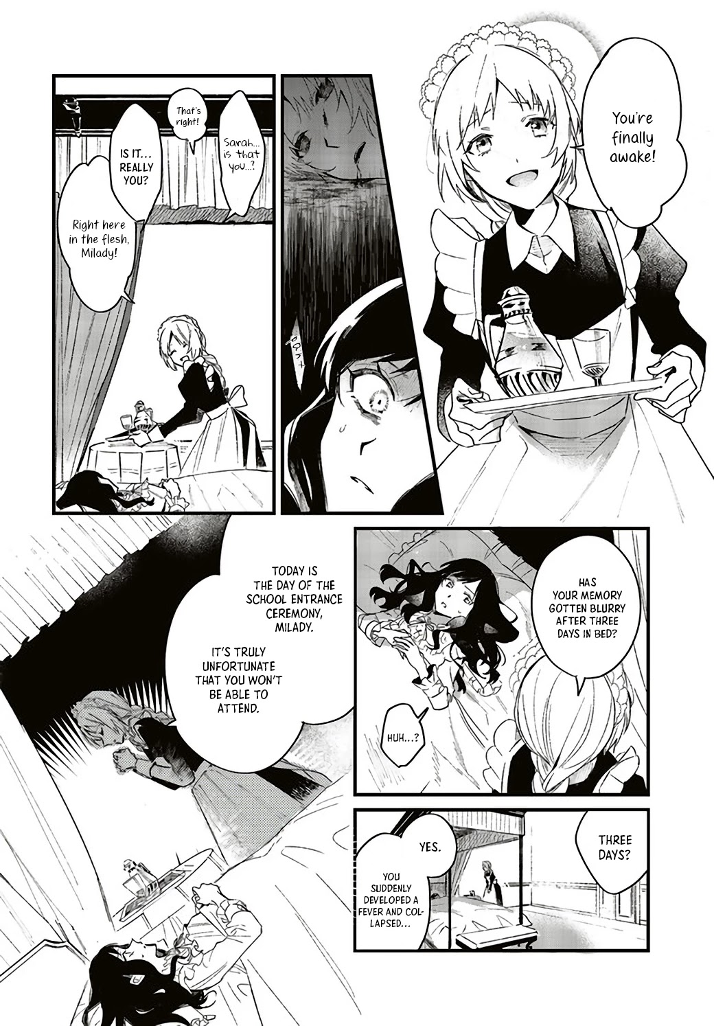 The Villainess Who Traveled Back in Time Inexplicably Lost Her Magic, so She Went Into Seclusion Chapter 1 page 8 - Chapter 1