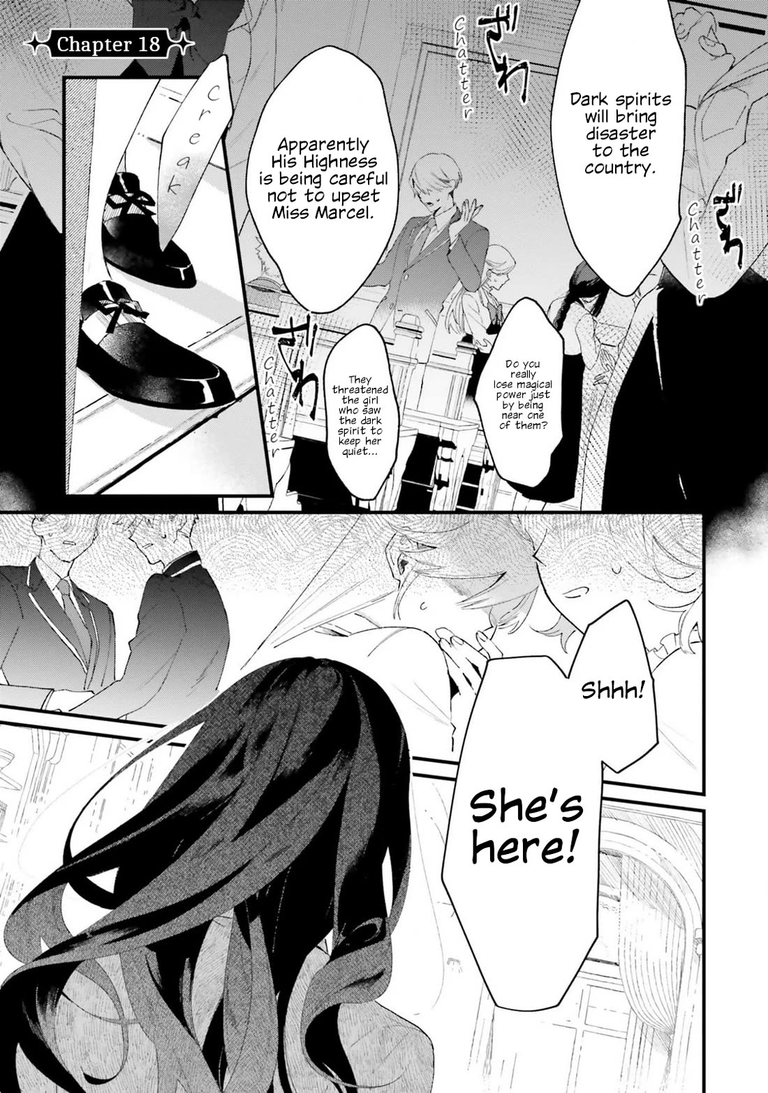 The Villainess Who Traveled Back in Time Inexplicably Lost Her Magic, so She Went Into Seclusion Chapter 18 page 1 - Chapter 18