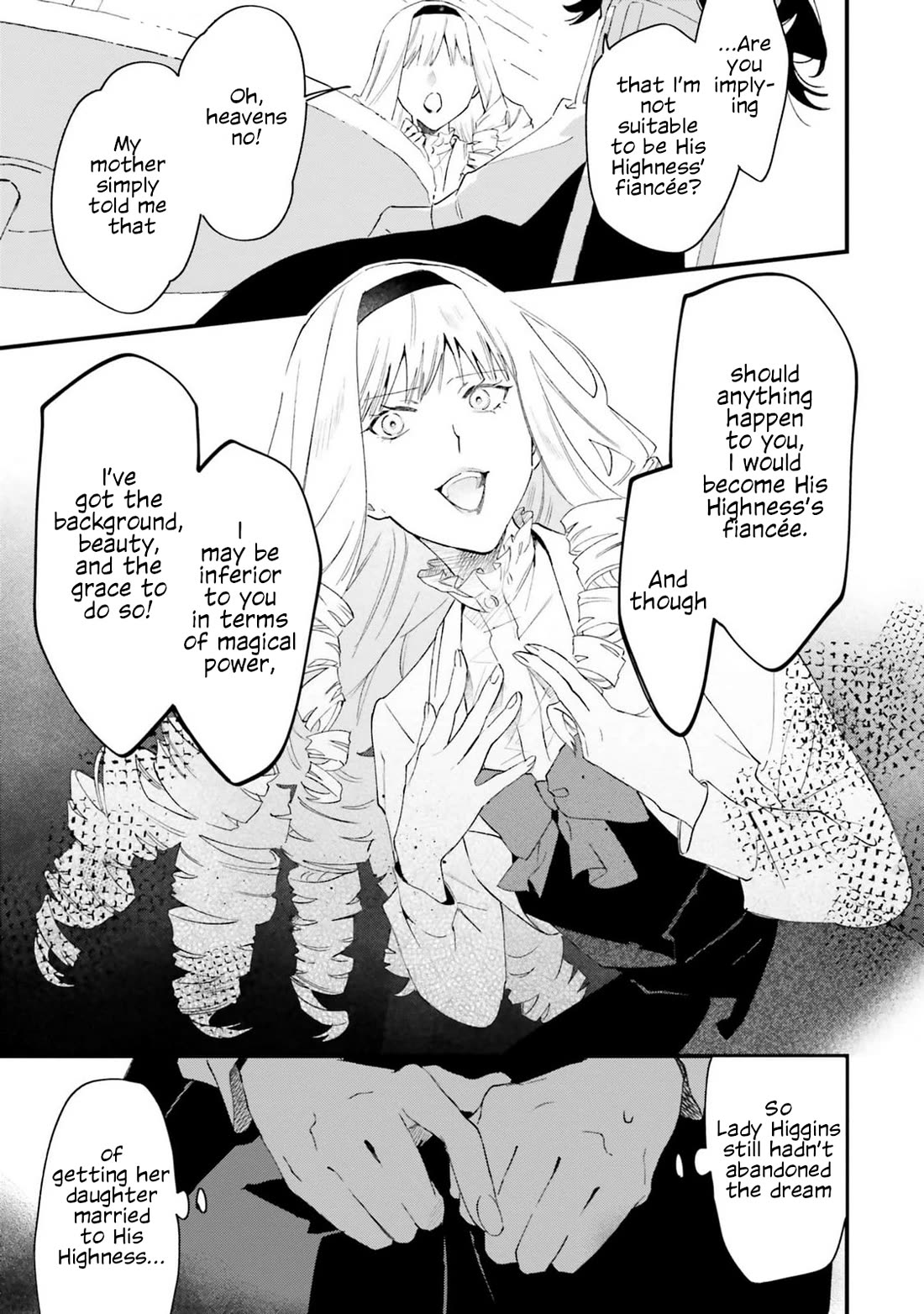 The Villainess Who Traveled Back in Time Inexplicably Lost Her Magic, so She Went Into Seclusion Chapter 18 page 9 - Chapter 18