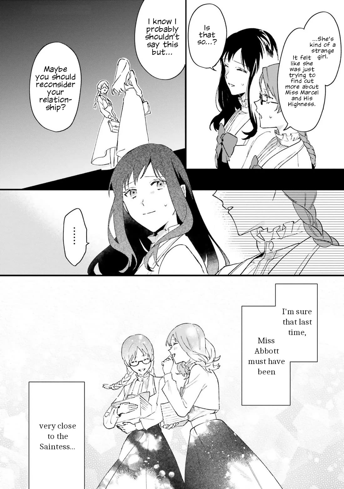 The Villainess Who Traveled Back in Time Inexplicably Lost Her Magic, so She Went Into Seclusion Chapter 20 page 12 - Chapter 20