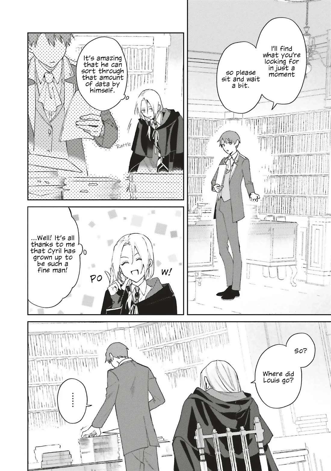 The Villainess Who Traveled Back in Time Inexplicably Lost Her Magic, so She Went Into Seclusion Chapter 25 page 4 - Chapter 25