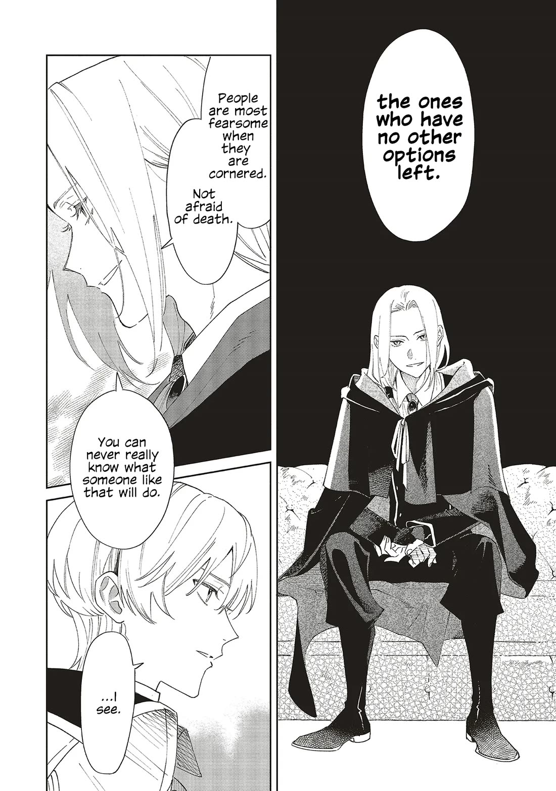 The Villainess Who Traveled Back in Time Inexplicably Lost Her Magic, so She Went Into Seclusion Chapter 32 page 12 - Chapter 32