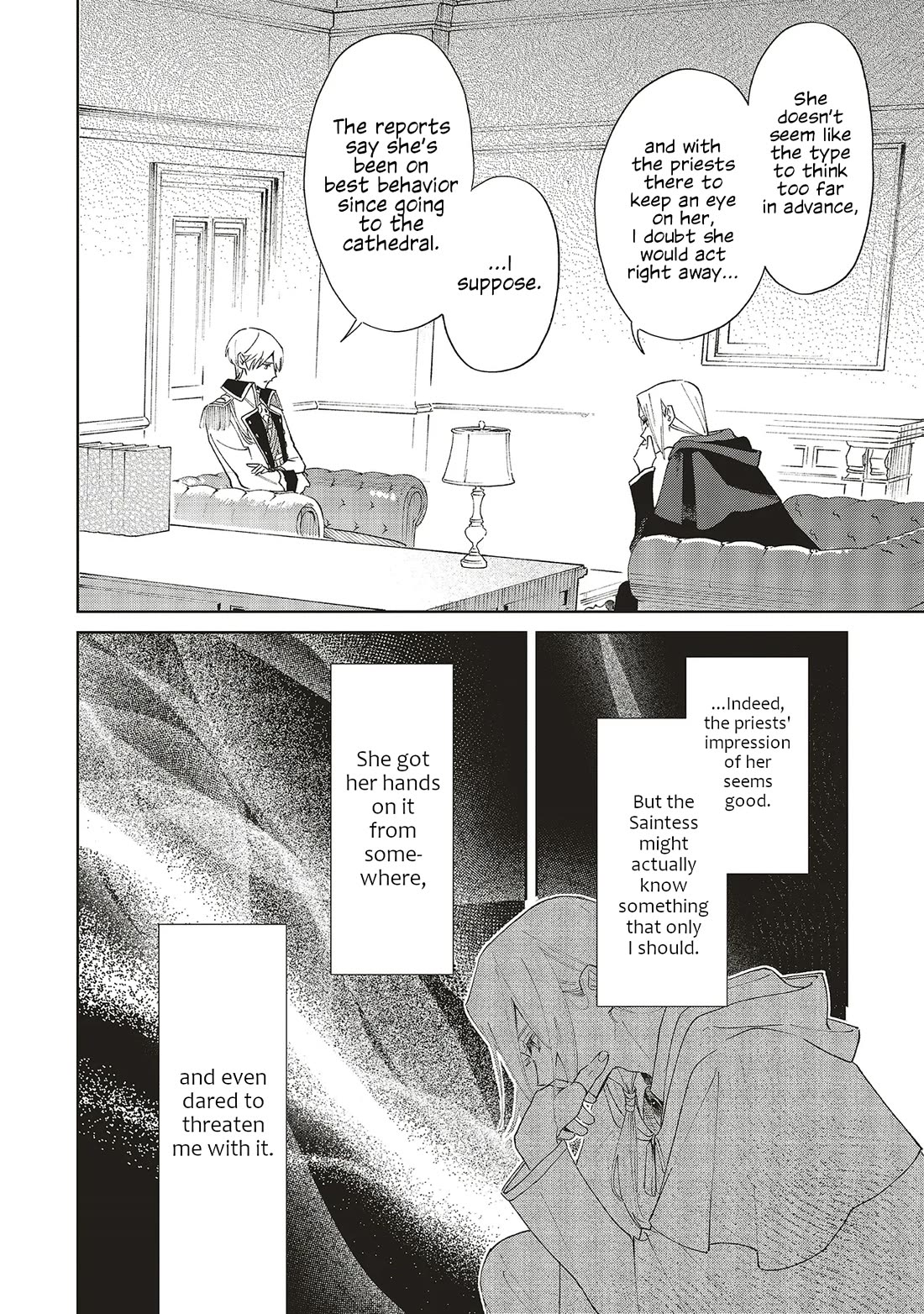 The Villainess Who Traveled Back in Time Inexplicably Lost Her Magic, so She Went Into Seclusion Chapter 32 page 14 - Chapter 32