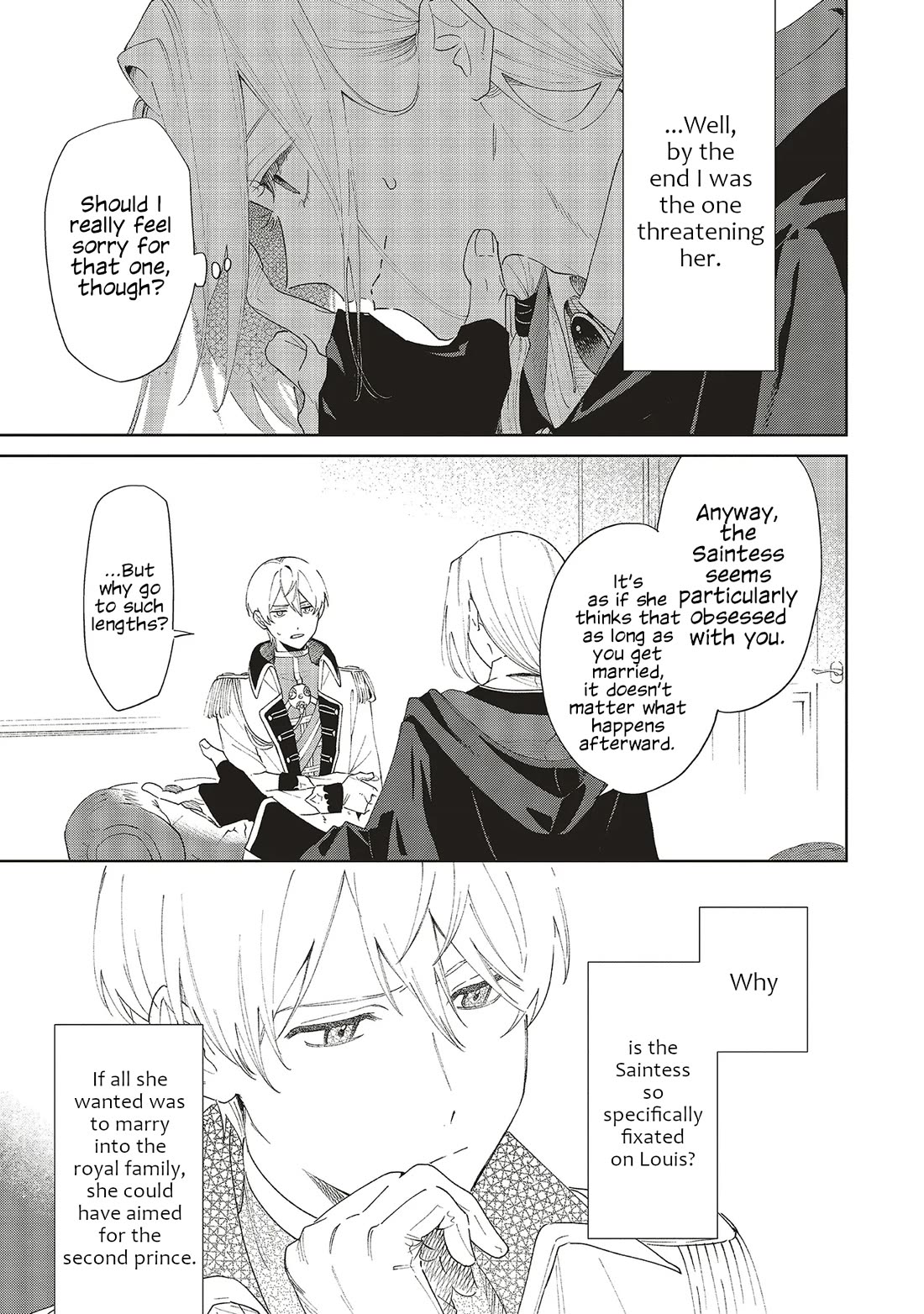 The Villainess Who Traveled Back in Time Inexplicably Lost Her Magic, so She Went Into Seclusion Chapter 32 page 15 - Chapter 32