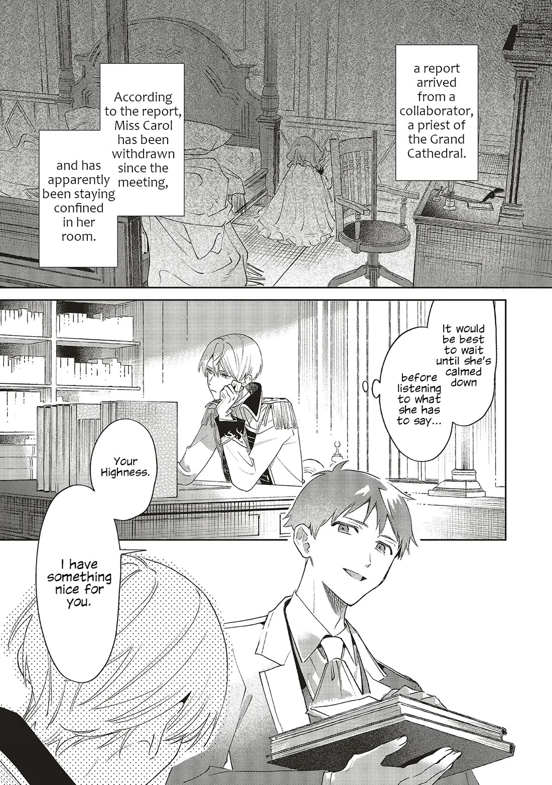 The Villainess Who Traveled Back in Time Inexplicably Lost Her Magic, so She Went Into Seclusion Chapter 32 page 35 - Chapter 32