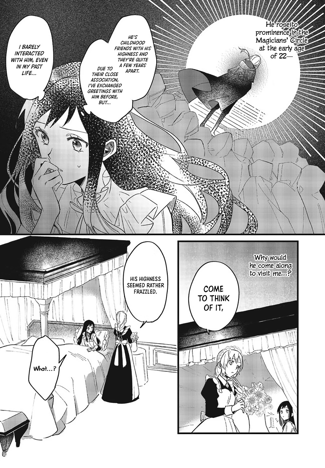 The Villainess Who Traveled Back in Time Inexplicably Lost Her Magic, so She Went Into Seclusion Chapter 4 page 18 - Chapter 4