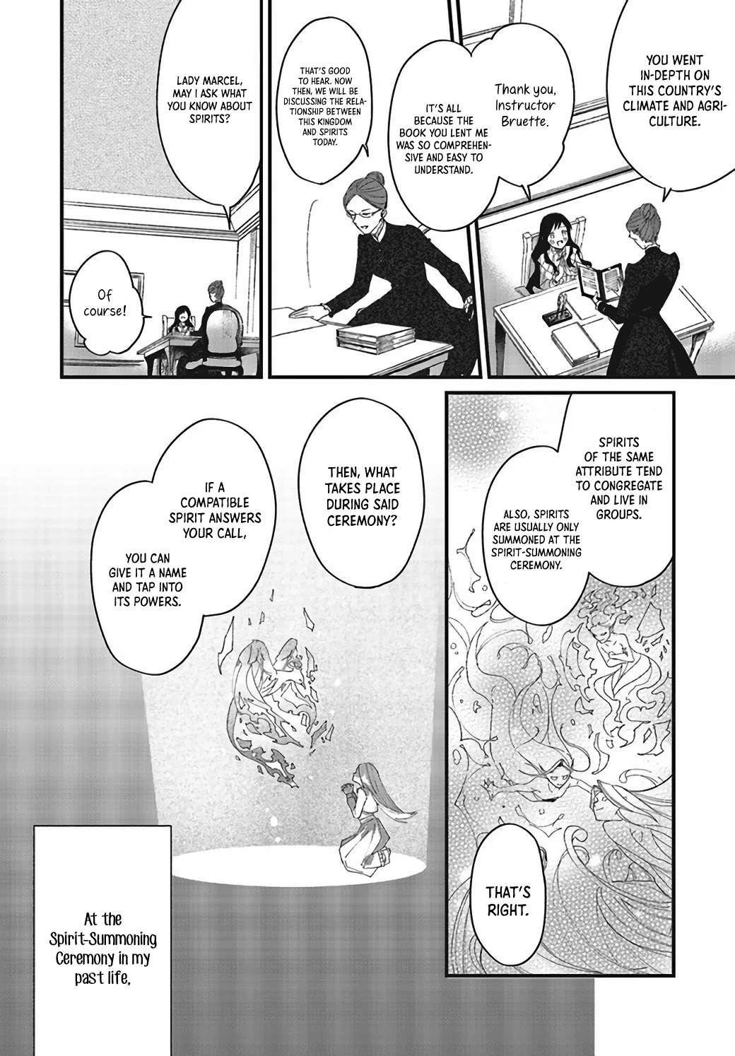 The Villainess Who Traveled Back in Time Inexplicably Lost Her Magic, so She Went Into Seclusion Chapter 4 page 7 - Chapter 4