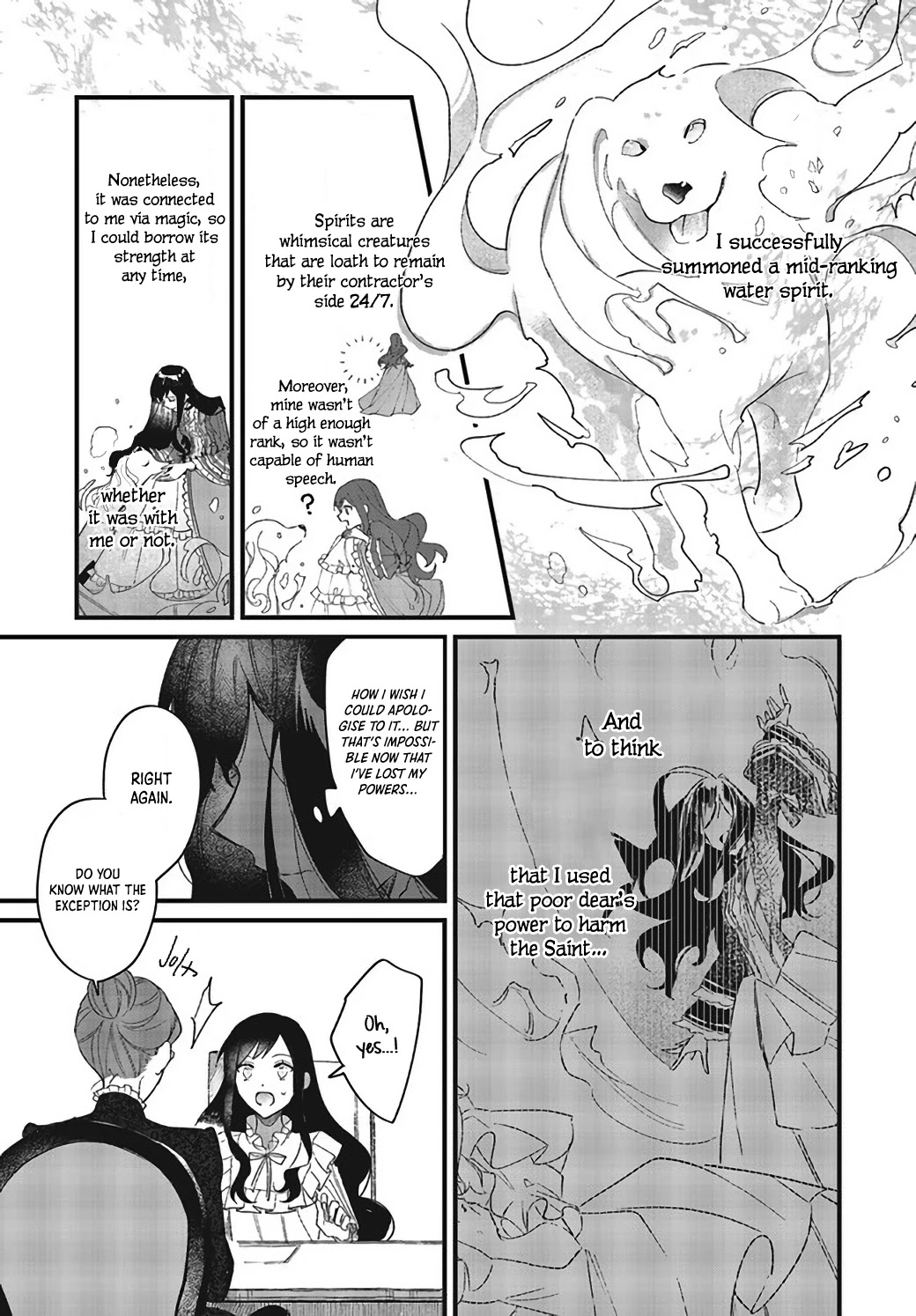 The Villainess Who Traveled Back in Time Inexplicably Lost Her Magic, so She Went Into Seclusion Chapter 4 page 8 - Chapter 4