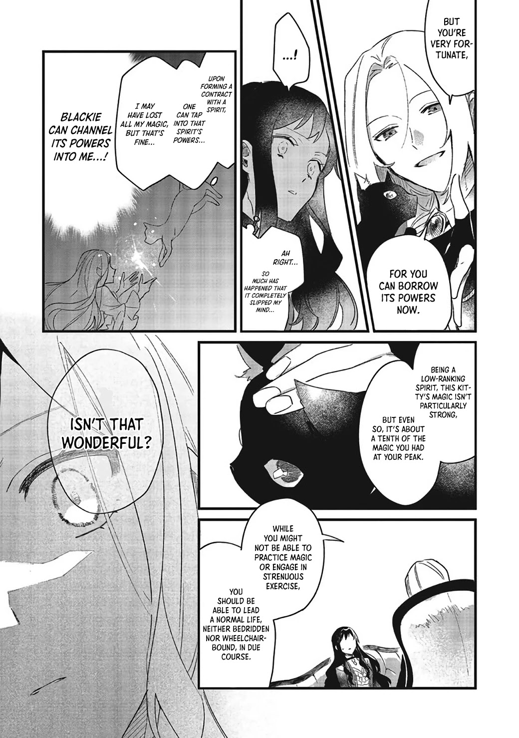 The Villainess Who Traveled Back in Time Inexplicably Lost Her Magic, so She Went Into Seclusion Chapter 5 page 18 - Chapter 5