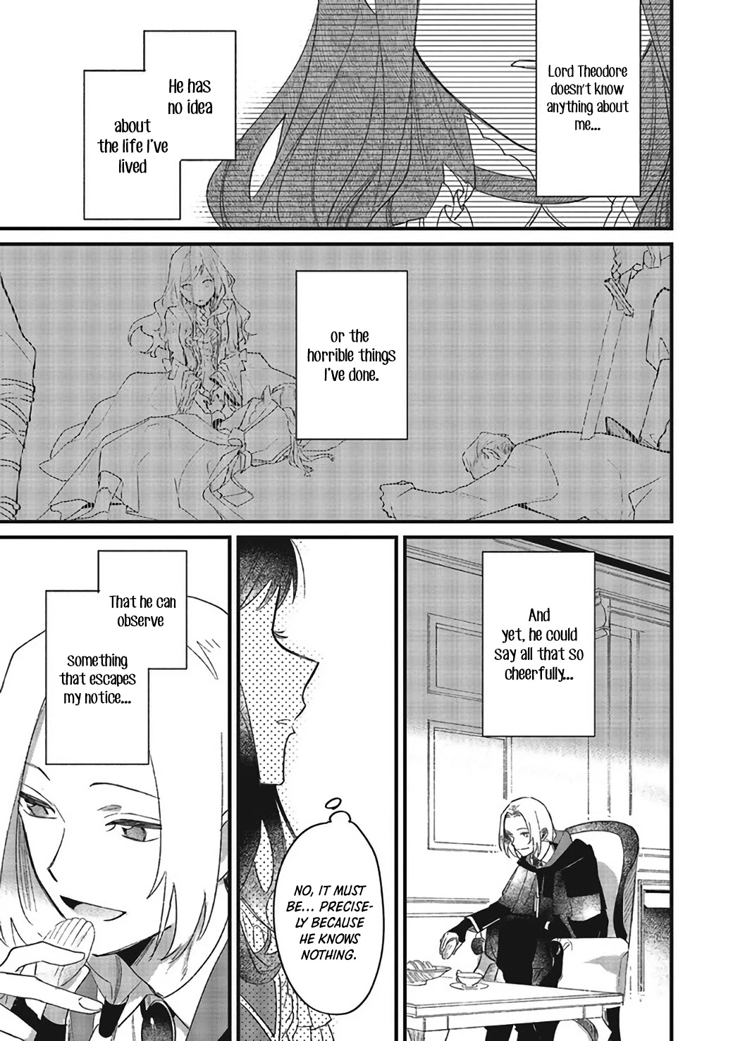The Villainess Who Traveled Back in Time Inexplicably Lost Her Magic, so She Went Into Seclusion Chapter 5 page 8 - Chapter 5