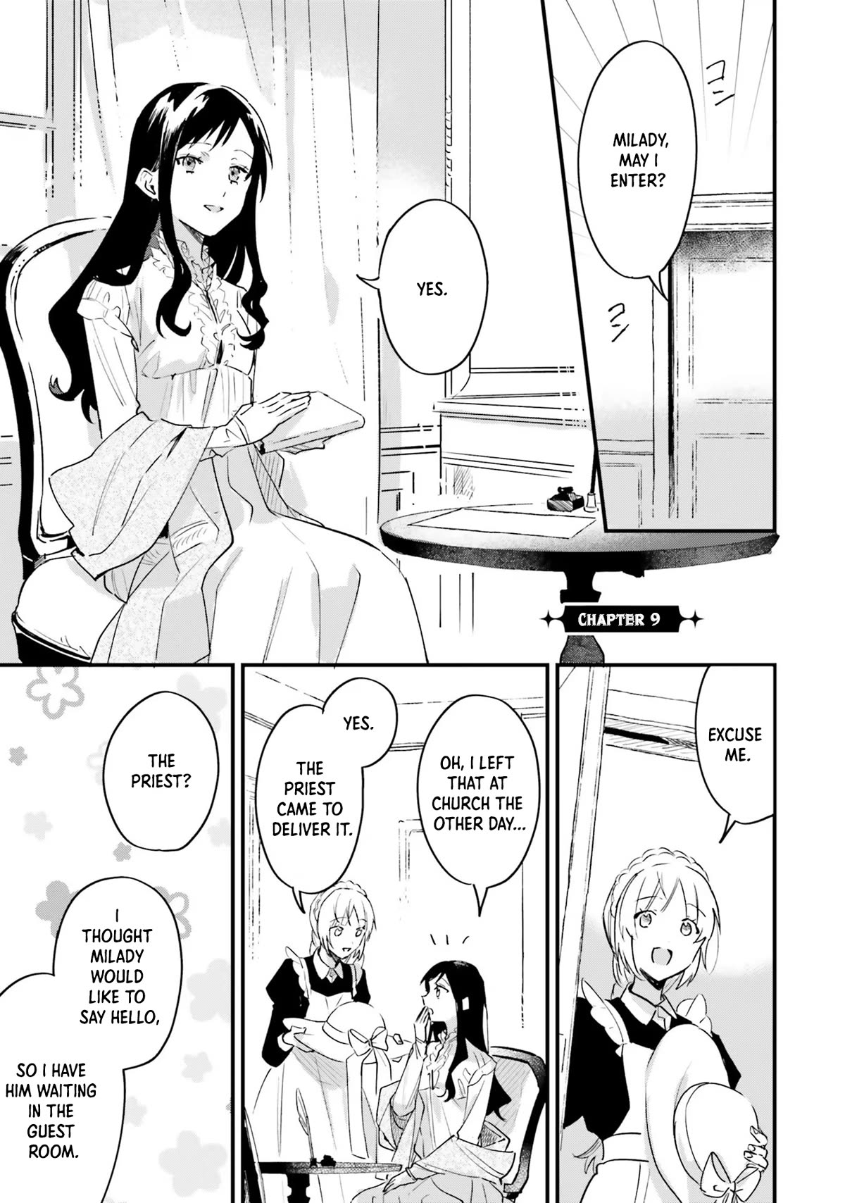 The Villainess Who Traveled Back in Time Inexplicably Lost Her Magic, so She Went Into Seclusion Chapter 9 page 2 - Chapter 9
