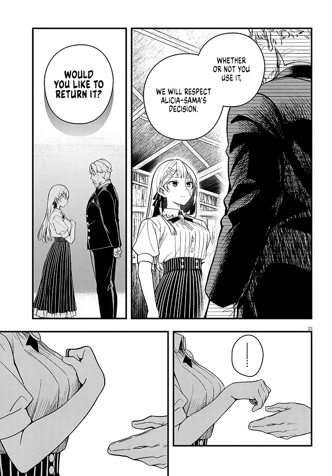 The Villainess Who Was Dumped Got Married into My Family, a Mob Noble from the Frontier, and Turns Out, She's an Amazing Capable Wife? Chapter 16 page 23 - Chapter 16