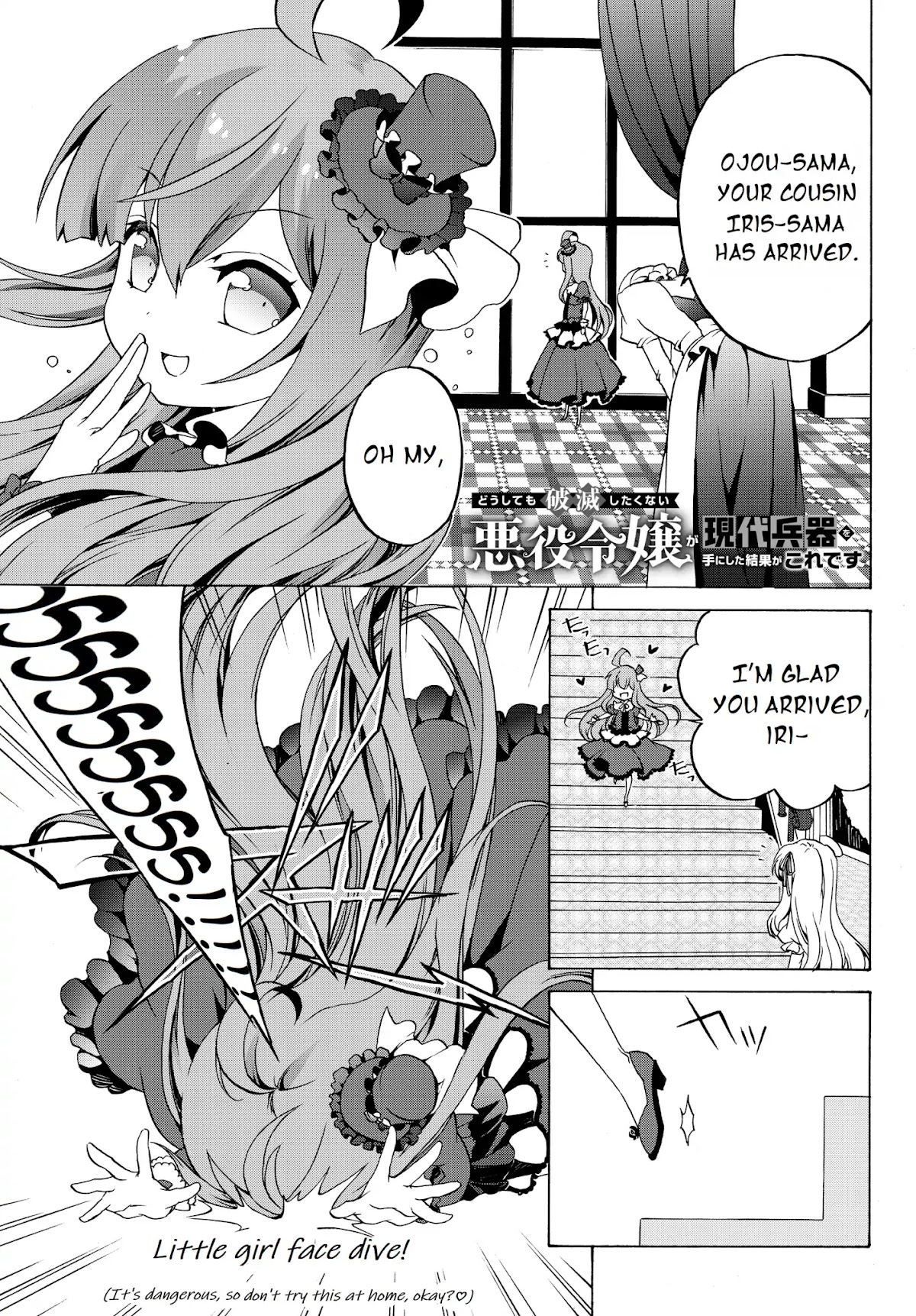 The Villainess Will Crush Her Destruction End Through Modern Firepower Chapter 1 page 1 - Chapter 1