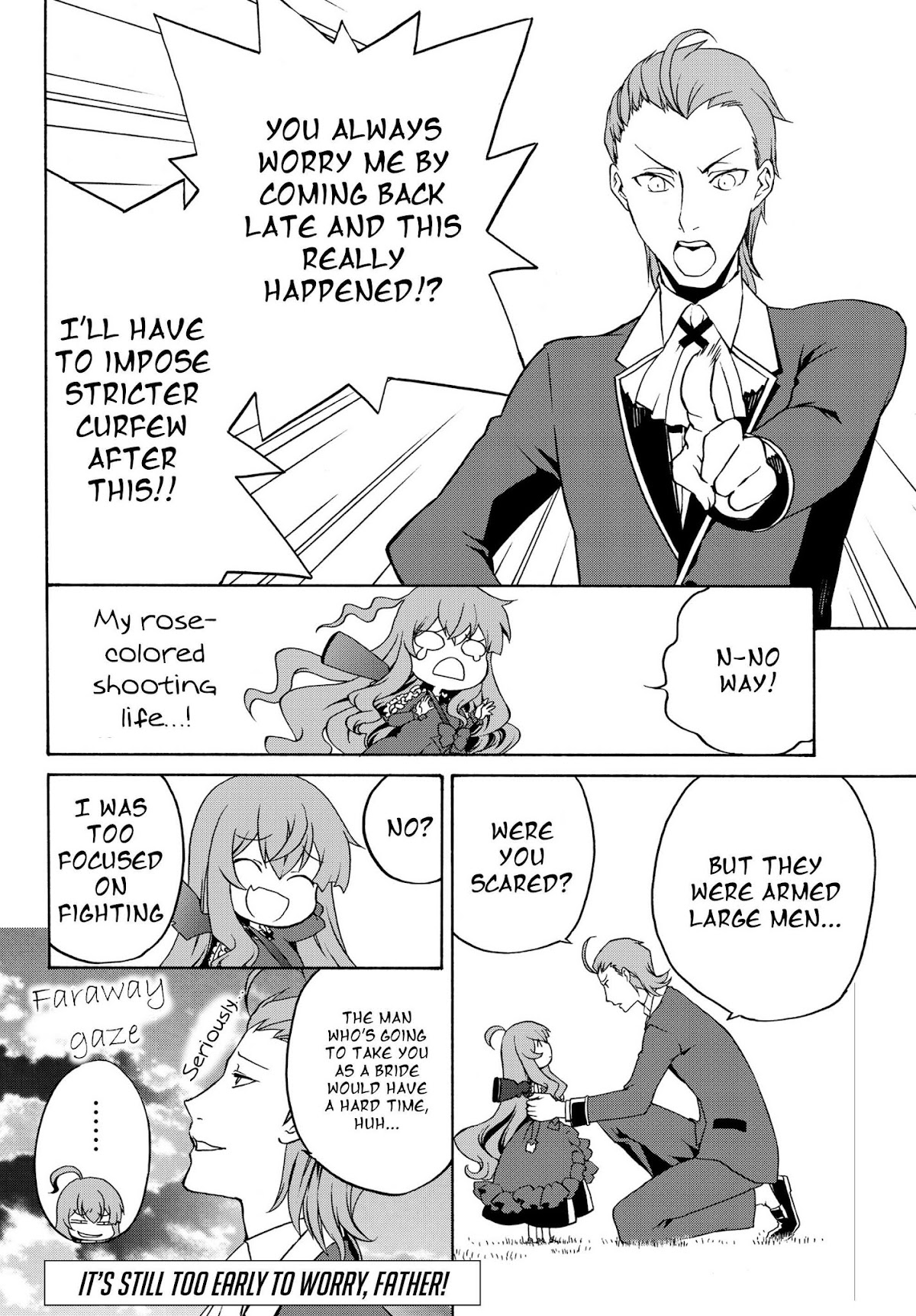 The Villainess Will Crush Her Destruction End Through Modern Firepower Chapter 10 page 12 - Chapter 10: The Villainess vs. the Livestock Burglars (Second Part)